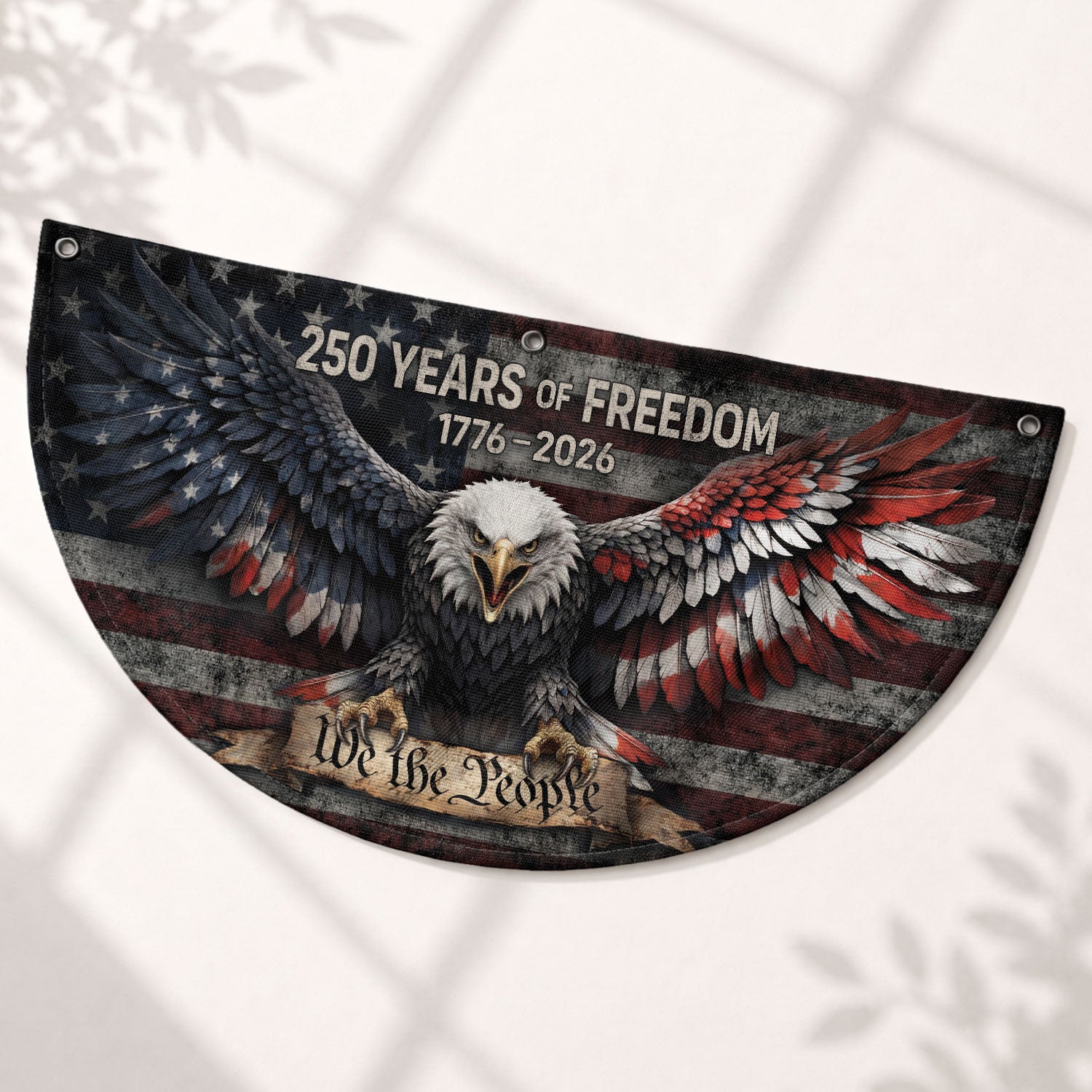 TEST BUNDLE - Fence Flag USA 250th Anniversary 1776–2026, American Eagle Patriotic Outdoor Banner, 250 Years of Freedom Flag (Copy)