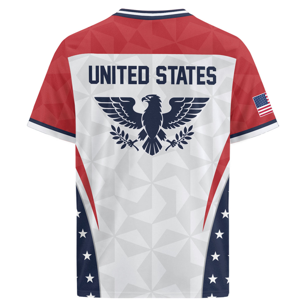 USA Soccer Jersey Adult United States Patriotic Eagle Shirt American Football Tee