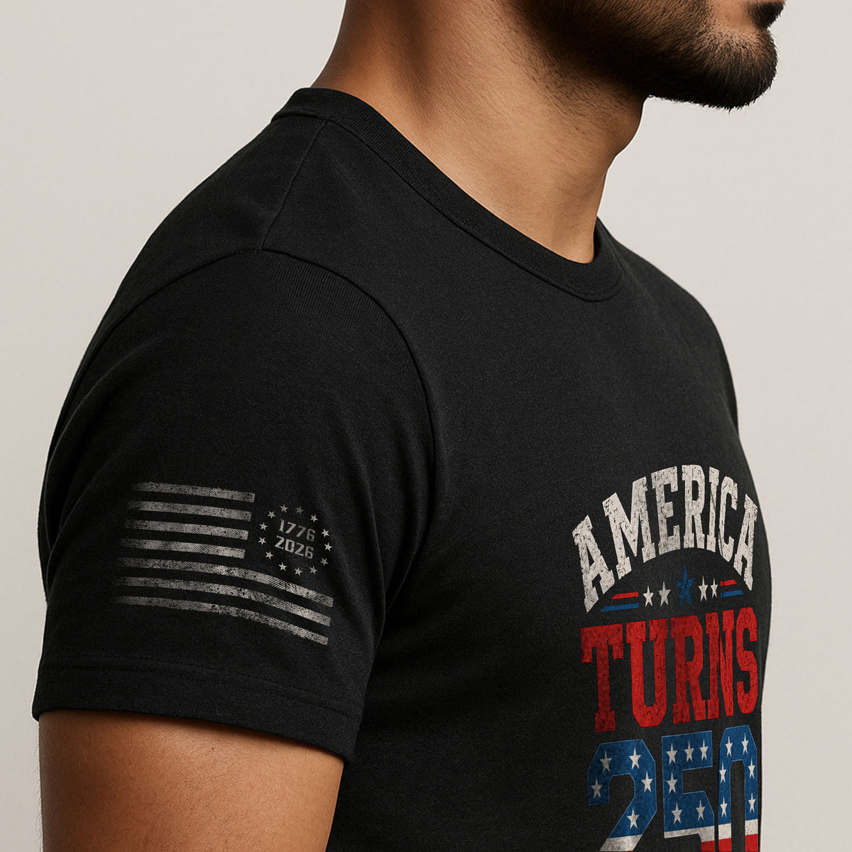 Born In 1976 - 50 Year Milestone Graphic Apparel - 250 Year Anniversary Commemorative - Rust Field Wear