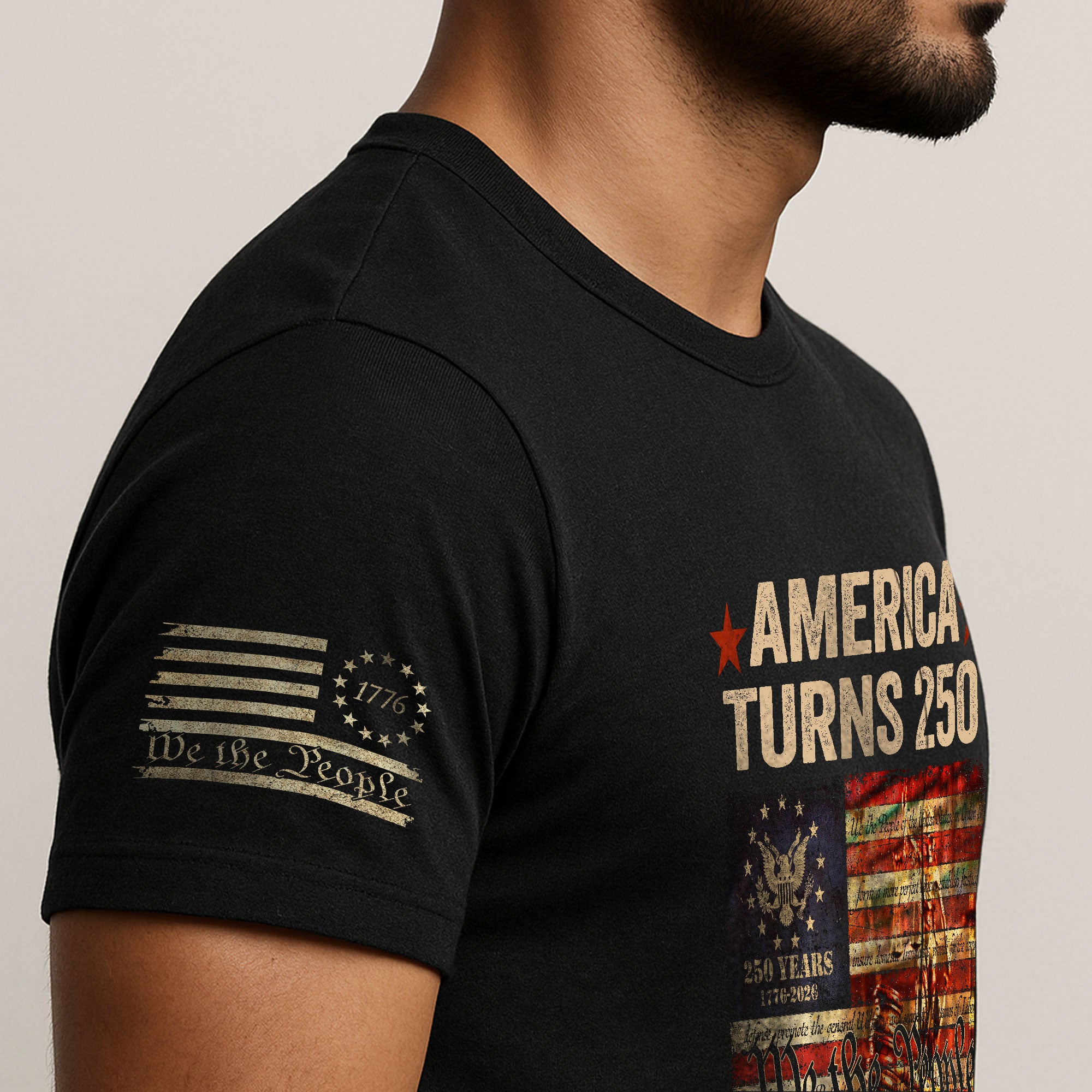 1976 Limited Edition 50th Birthday Shirt Patriotic We The People Graphic Tee 2026 - Rust Field Wear