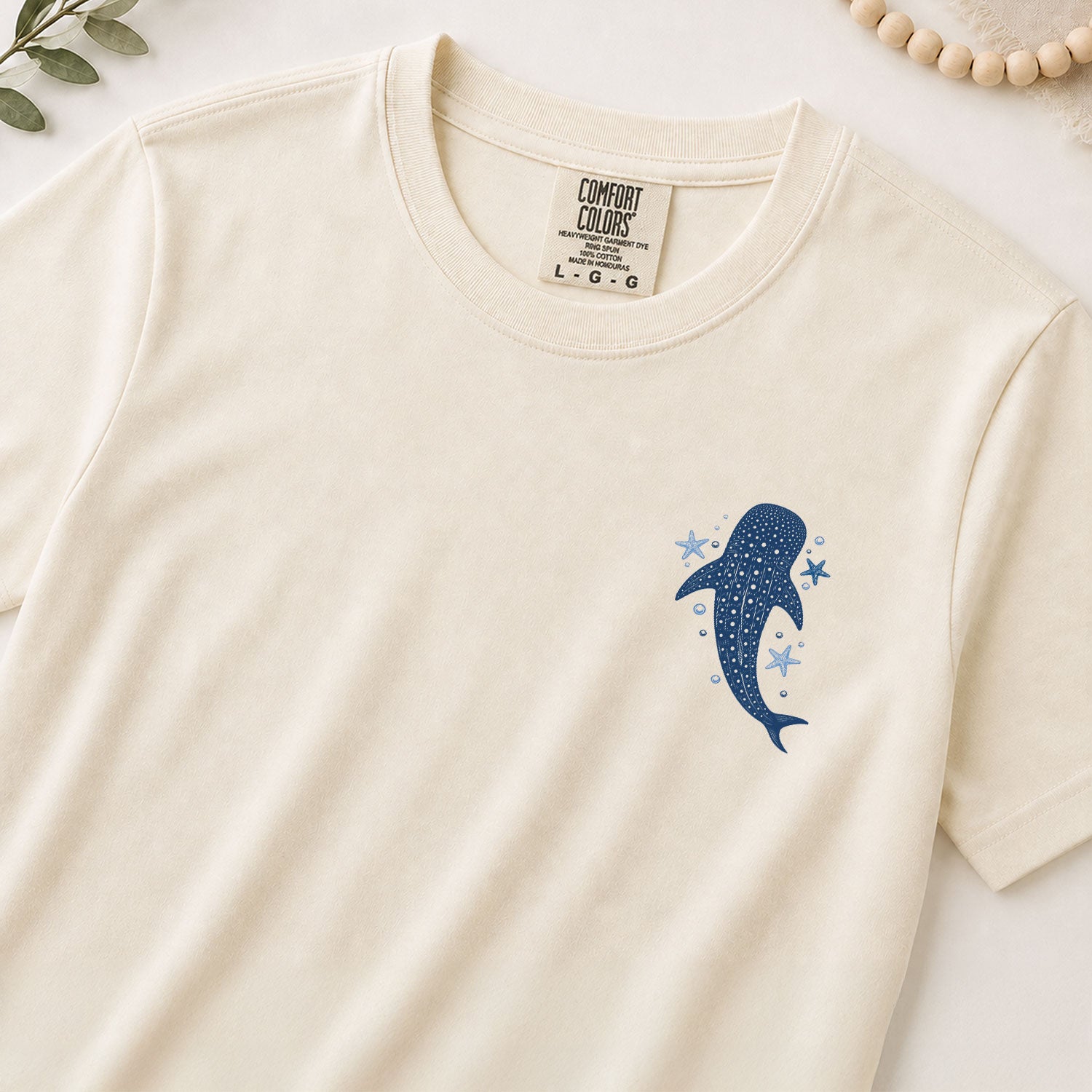 When You Go Through Deep Waters Whale Isaiah 43 2 Christian Graphic Tee Shirt For Women - Rust Field Wear