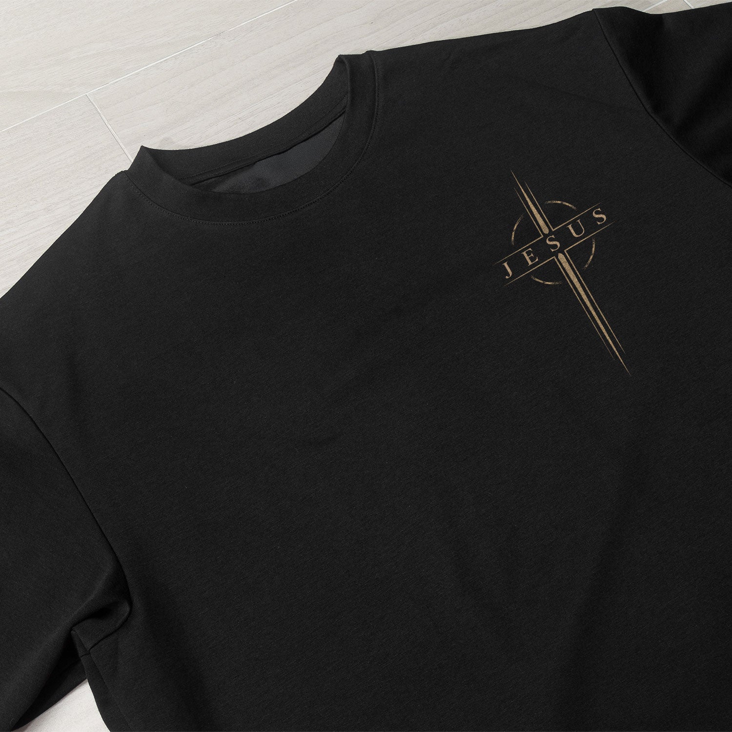 Jesus The Way The Truth The Life Shirt Christian Crown of Thorns Faith Men T-Shirt