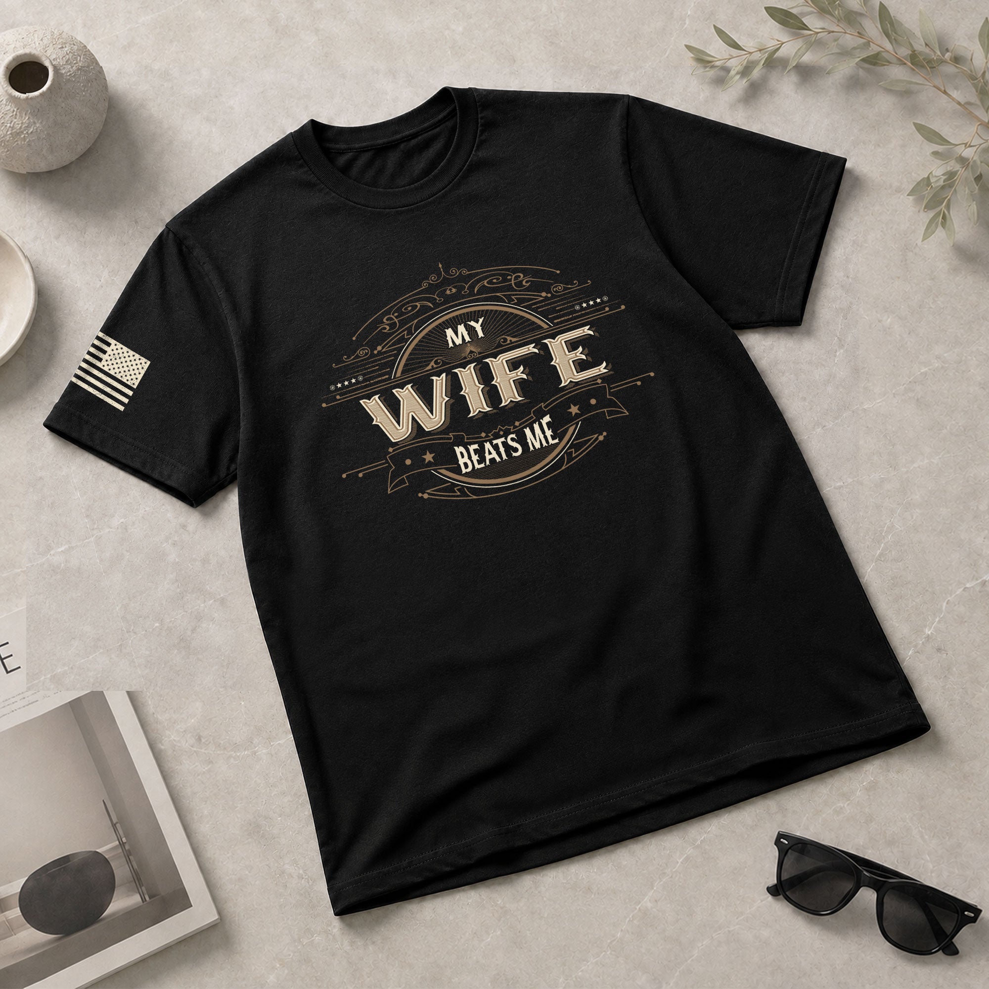 My Wife Beats Me At Chess Funny Joke Quote Men Vintage Graphic Tee Casual Novelty