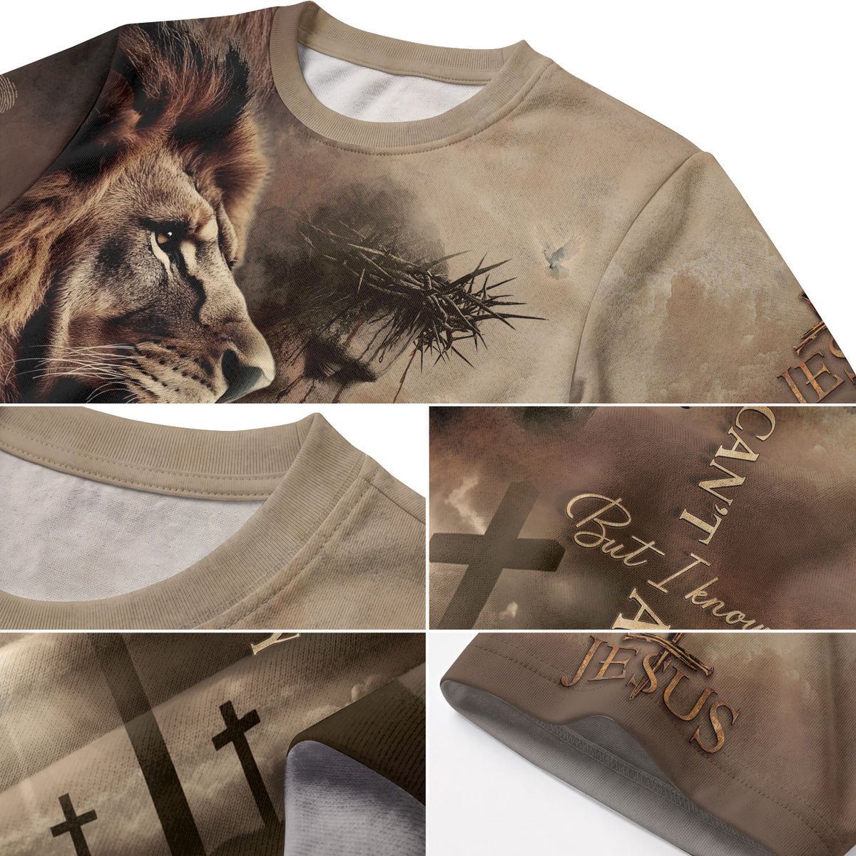 I Can't But I Know a Guy Trust in Jesus Faithwear Christian Tee Shirts - Freedom Shirts for Men, RustField Co - Rust Field Wear