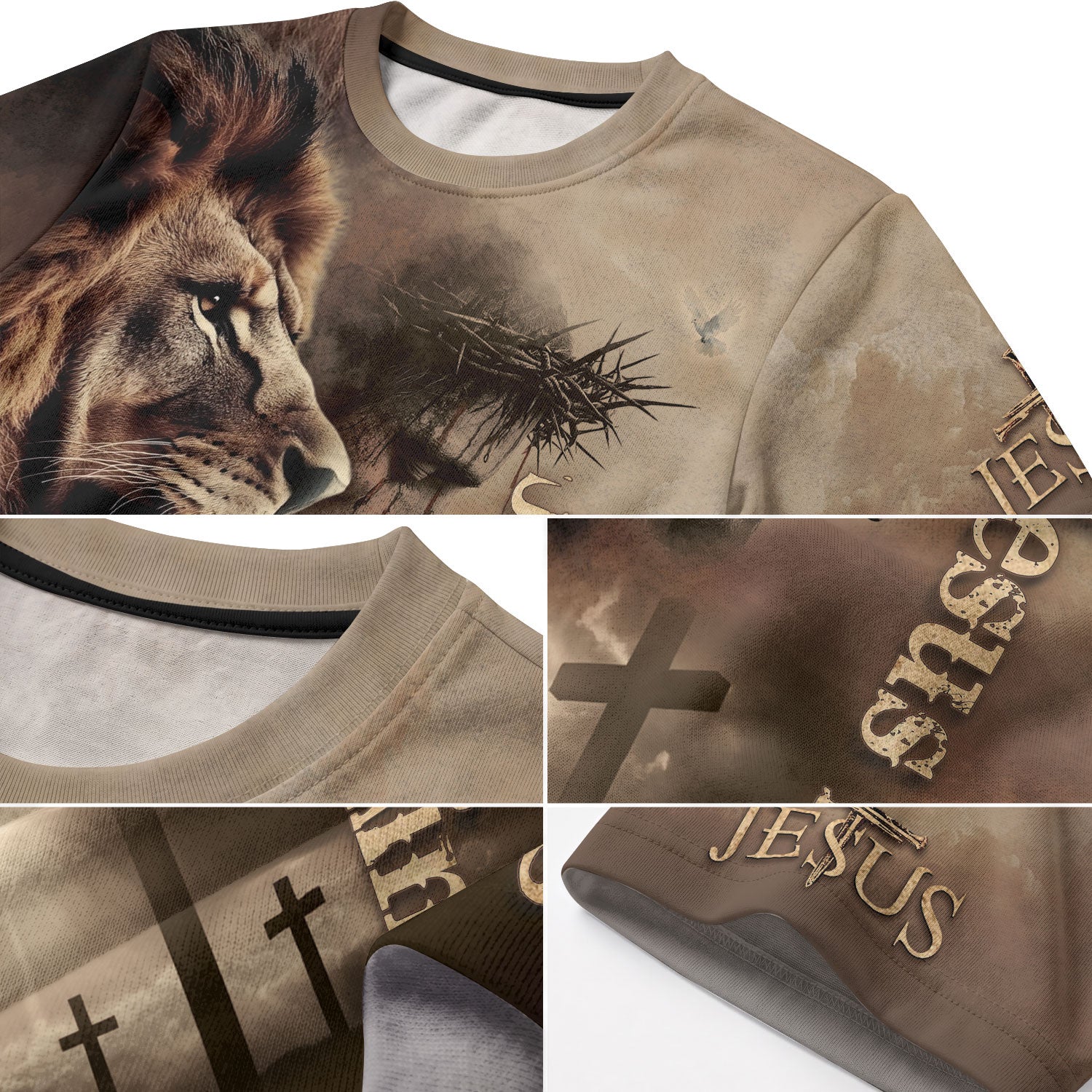 Jesus Is King, Freedom Shirts - Christian Tee Shirts for Men, RustField Co - Rust Field Wear