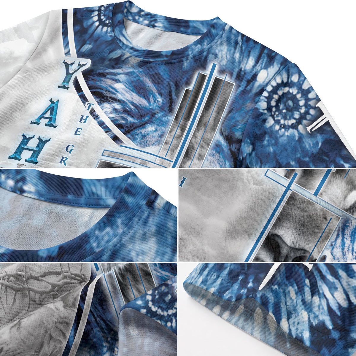 RustField Co Freedom Shirts - Yahweh Reigns with Lion and Cross of Power, Christian Tee Shirts for Men - Rust Field Wear