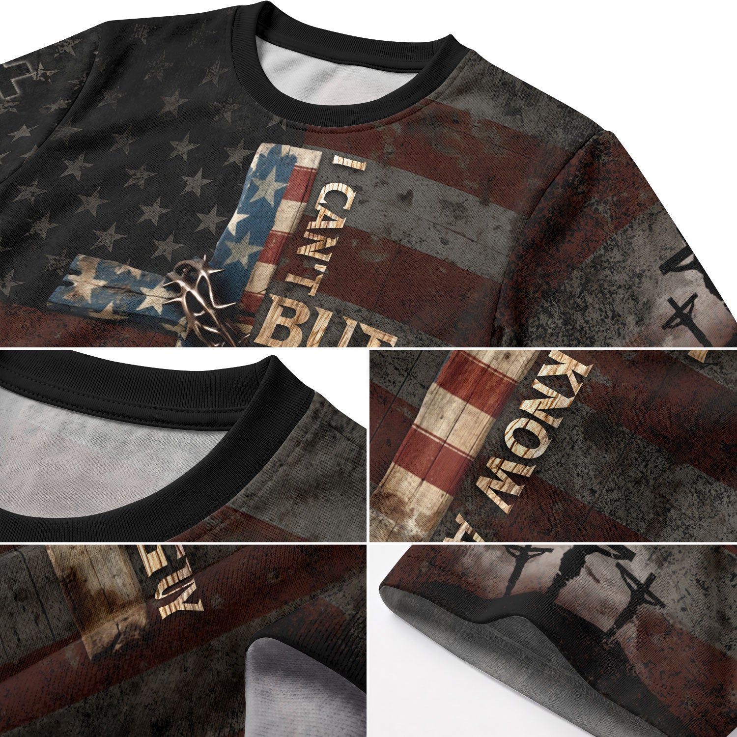 I Can't But I Know A Guy Lion and Jesus - Christian Tee Shirts for Men, Freedom Shirts, RustField Co - Rust Field Wear