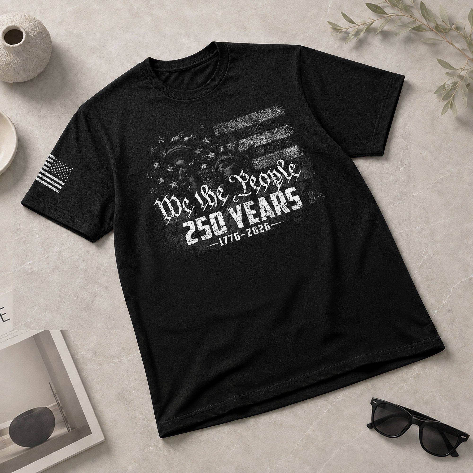 USA 250th Anniversary 250 Years Shirt 1776-2026 We The People Statue of Liberty Patriotic - Rust Field Wear