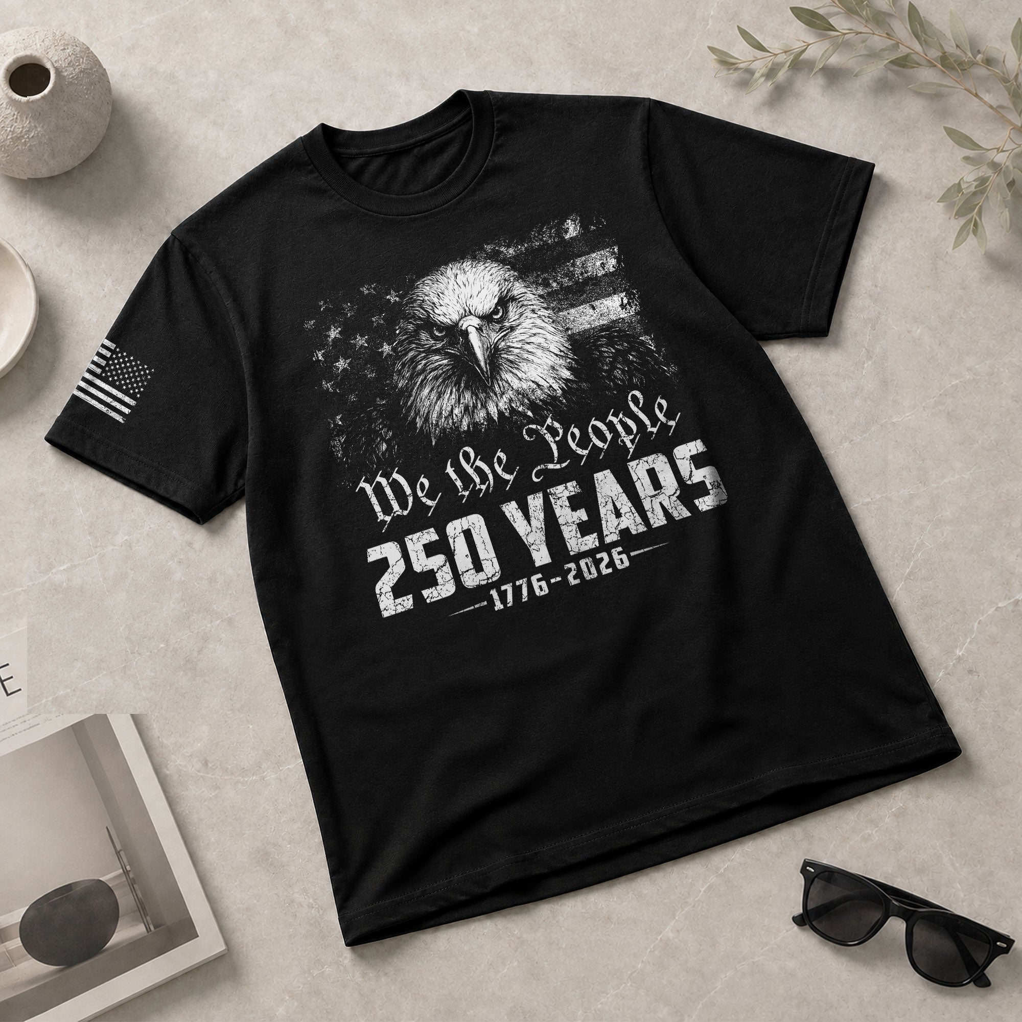 United States 250th Anniversary 250 Years Shirt 1776-2026 We The People American Patriotic - Rust Field Wear