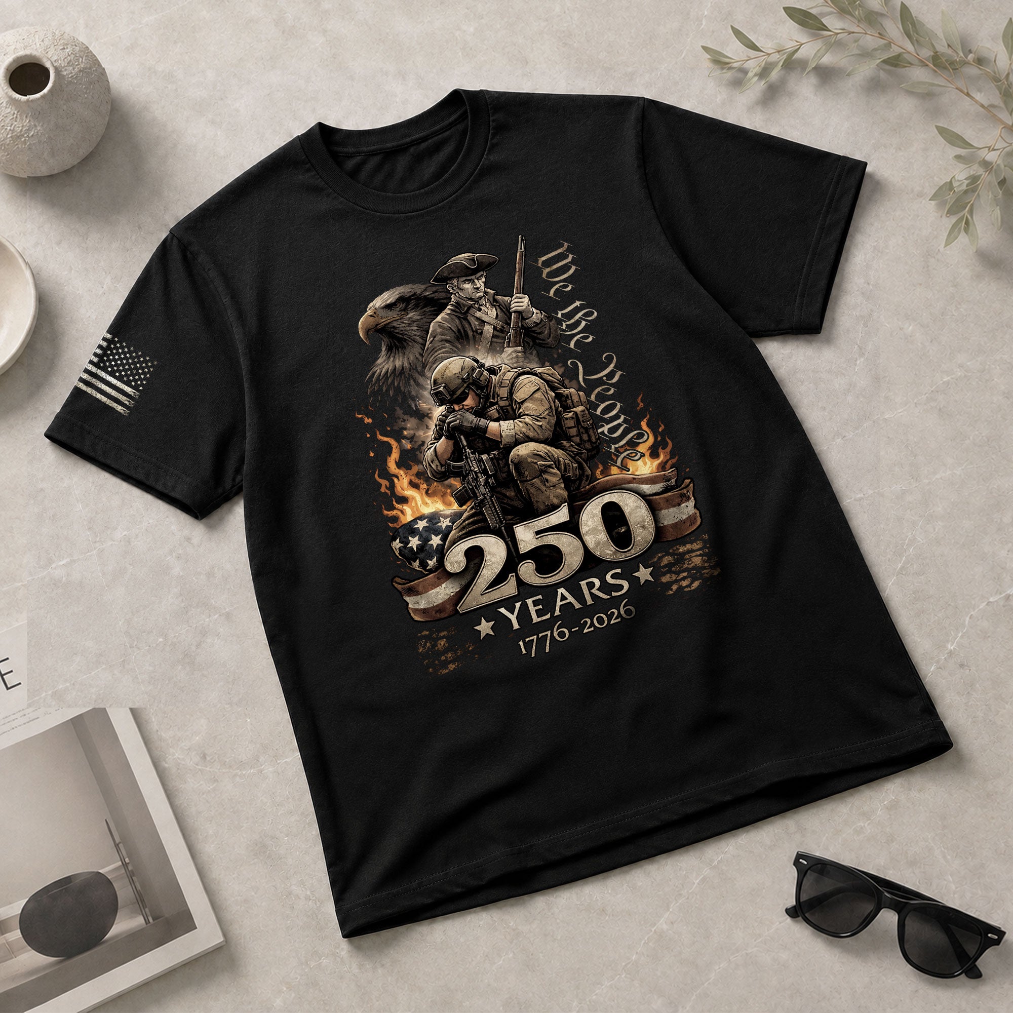 We The People – Past & Present | 250 Years of American Legacy - Rust Field Wear