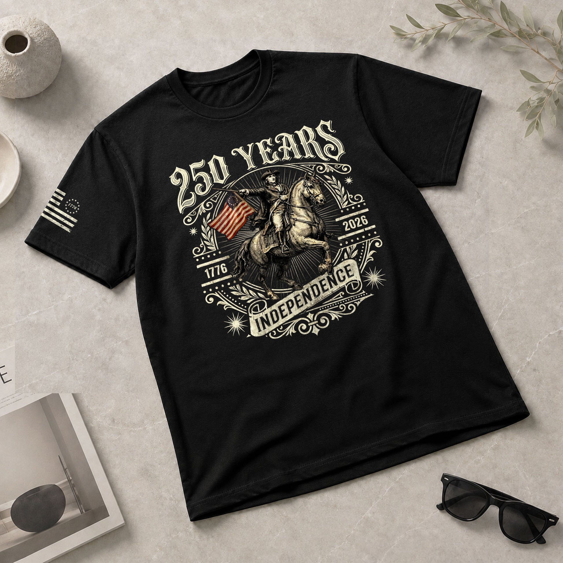 USA 250th Anniversary Shirt 1776–2026, Past to Present Freedom Legacy - Rust Field Wear