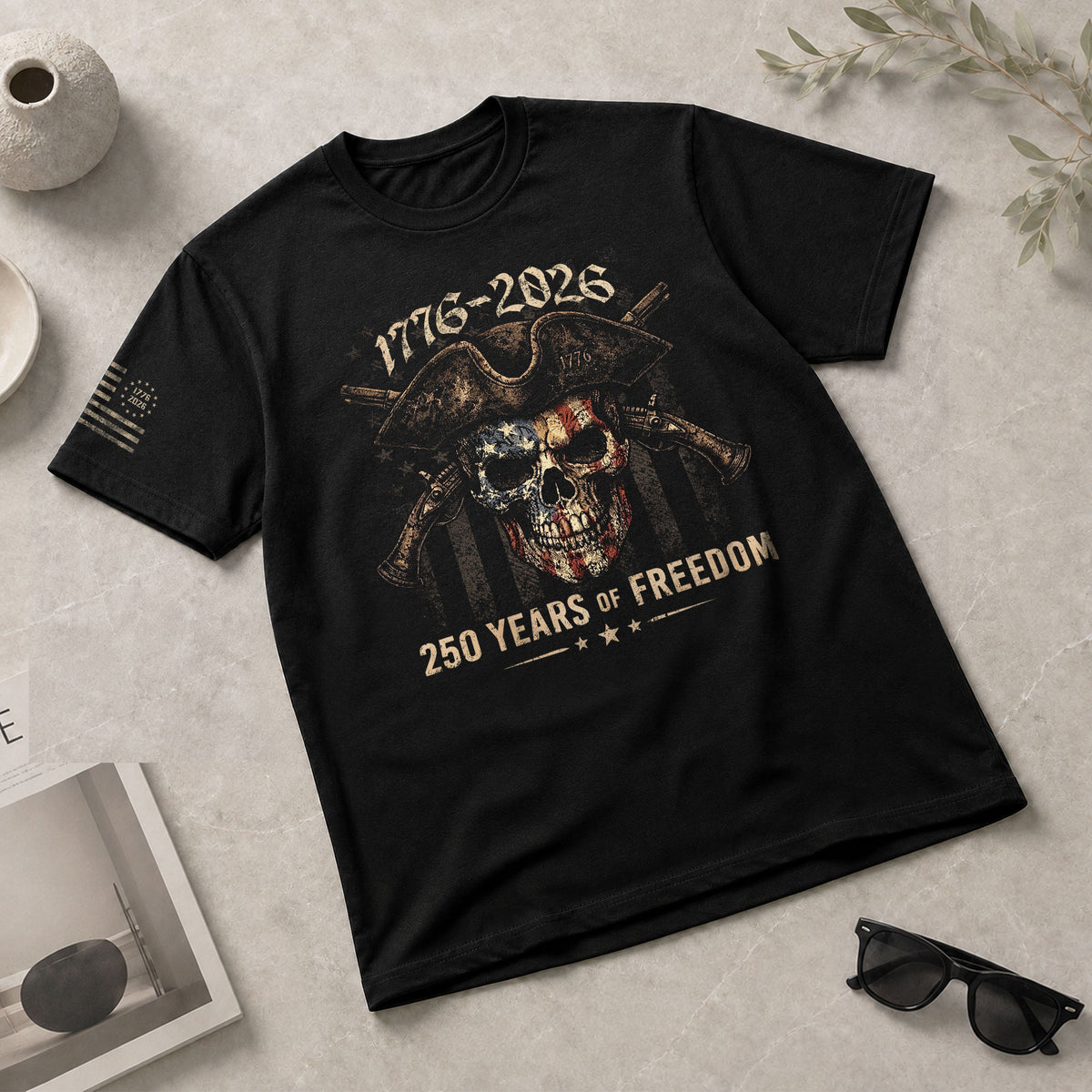 USA 250 Years Anniversary Shirt 1776–2026 Historic Legacy - Rust Field Wear