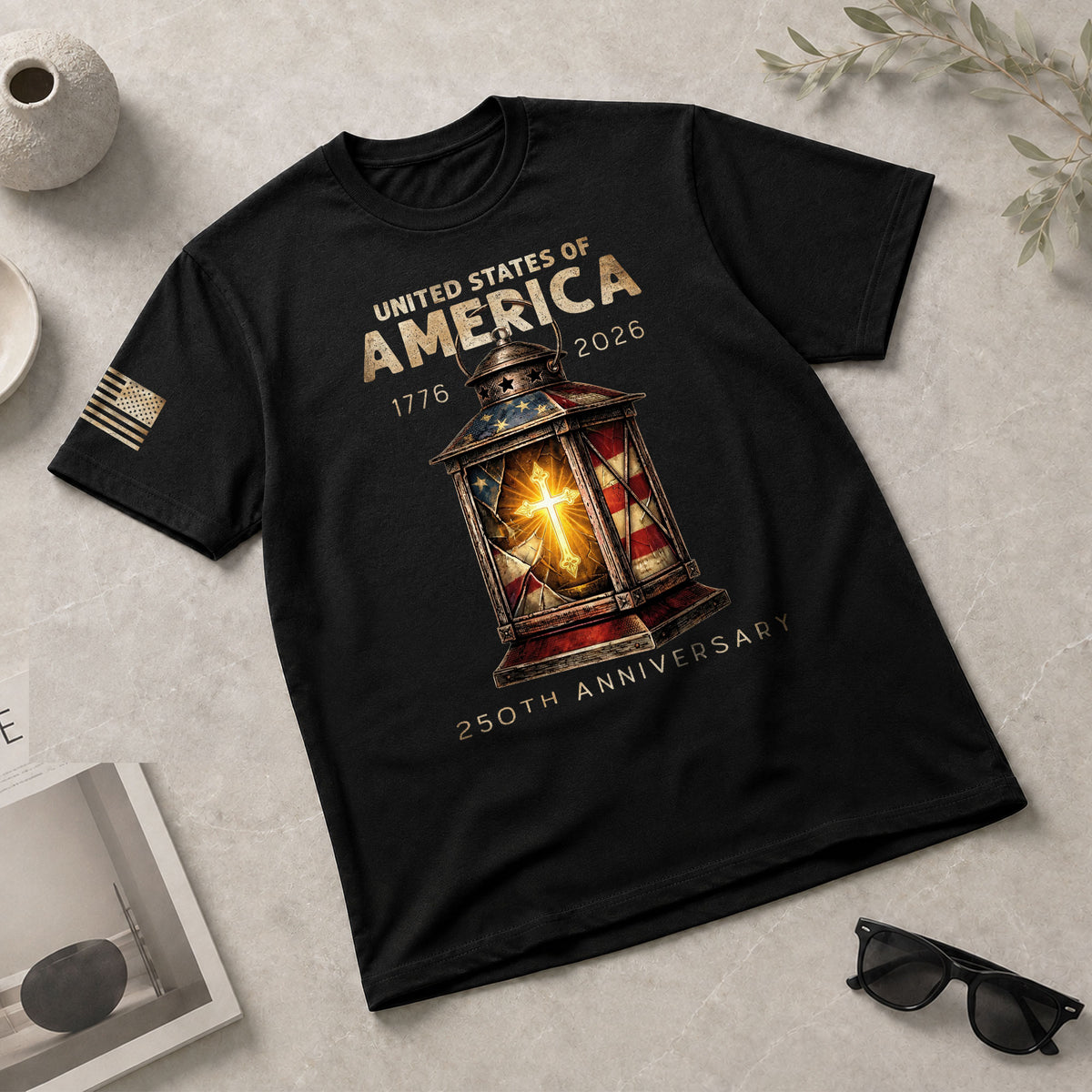 USA 250th Anniversary Shirt 1776–2026 Patriotic Heritage Celebration Shirt - Rust Field Wear