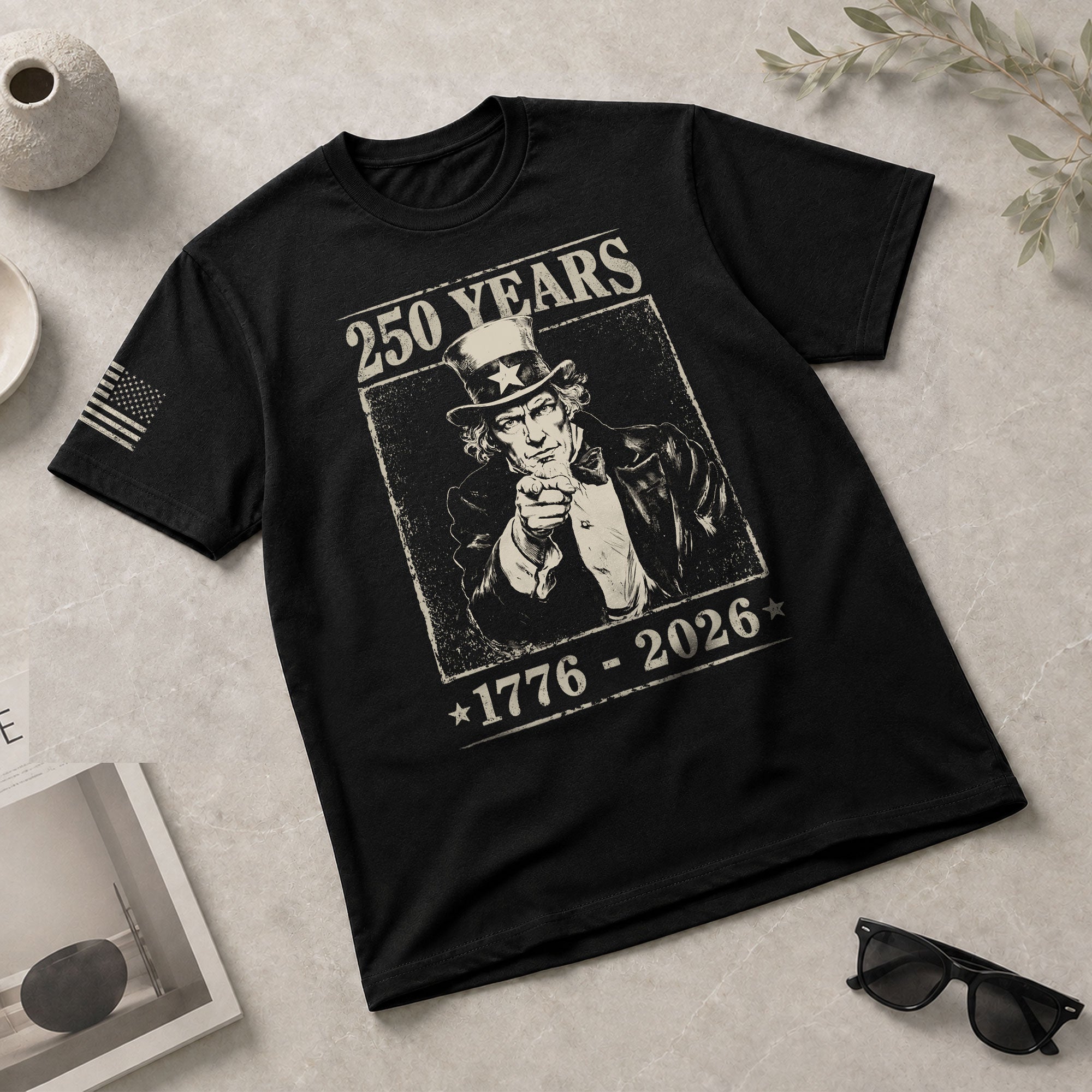 250 Years America of Freedom Shirt 1776–2026 Heritage Edition - Rust Field Wear