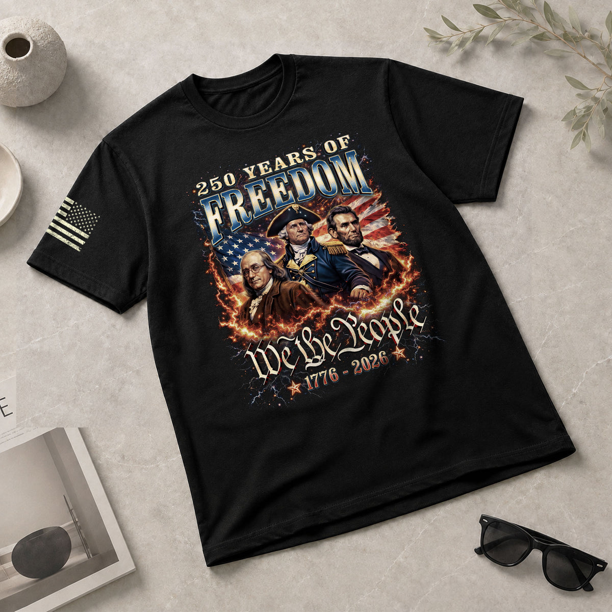 USA 250th Anniversary Shirt 1776-2026 - Presidents 250th Year American Anniversary Flag Legends Bootleg - Rust Field Wear