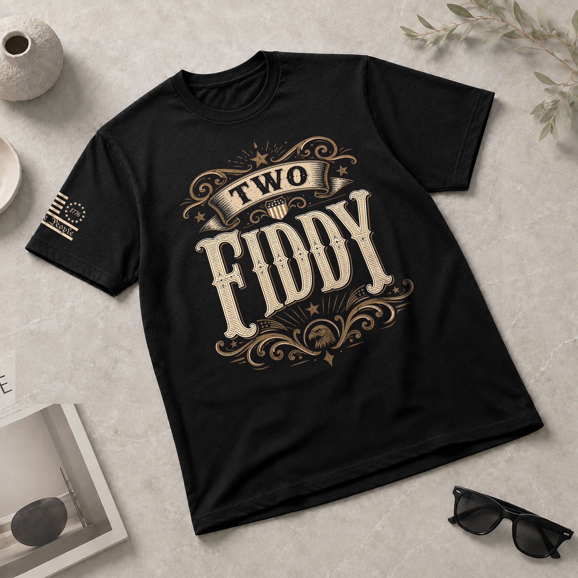 American Legacy 250th Anniversary Tee - Classic Two Fiddy Heritage Graphic Cotton Apparel - Rust Field Wear