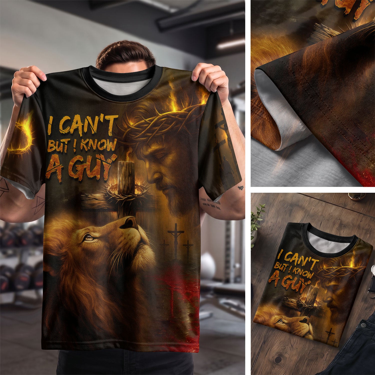 Trust in Him - Christian Tee Shirts for Men, Freedom Shirts, RustField Co - Rust Field Wear