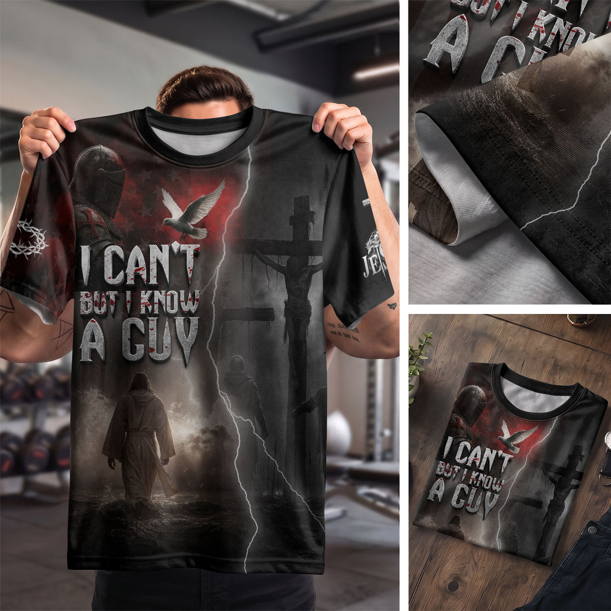 Freedom Shirts - Knight of Faith, Christian Tee Shirts for Men, RustField Co - Rust Field Wear