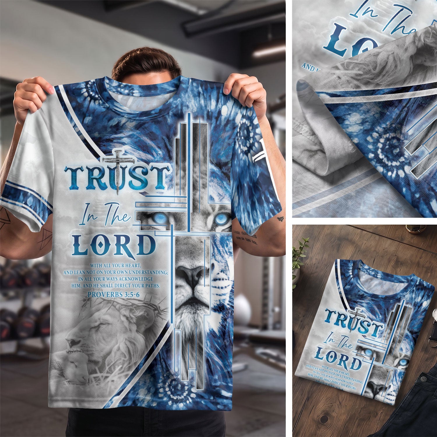 He Shall Direct Your Paths Proverbs 3 5 6, Freedom Shirts - Christian Tee Shirts for Men, RustField Co - Rust Field Wear
