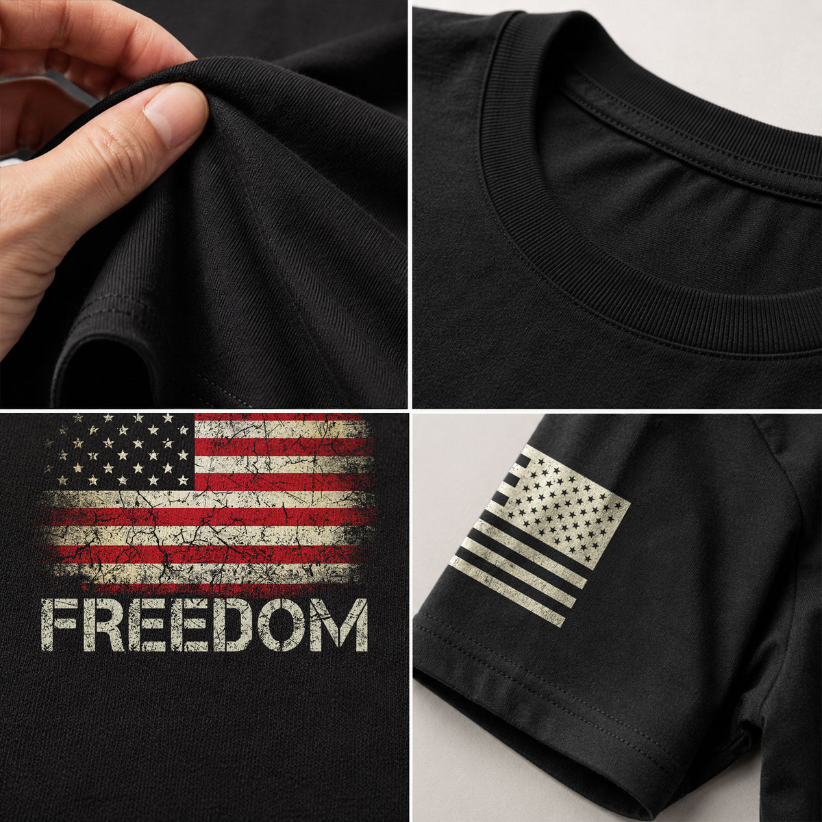 Freedom T Shirt, Freedom' American Legacy - Freedom Shirts for Men - Rust Field Wear