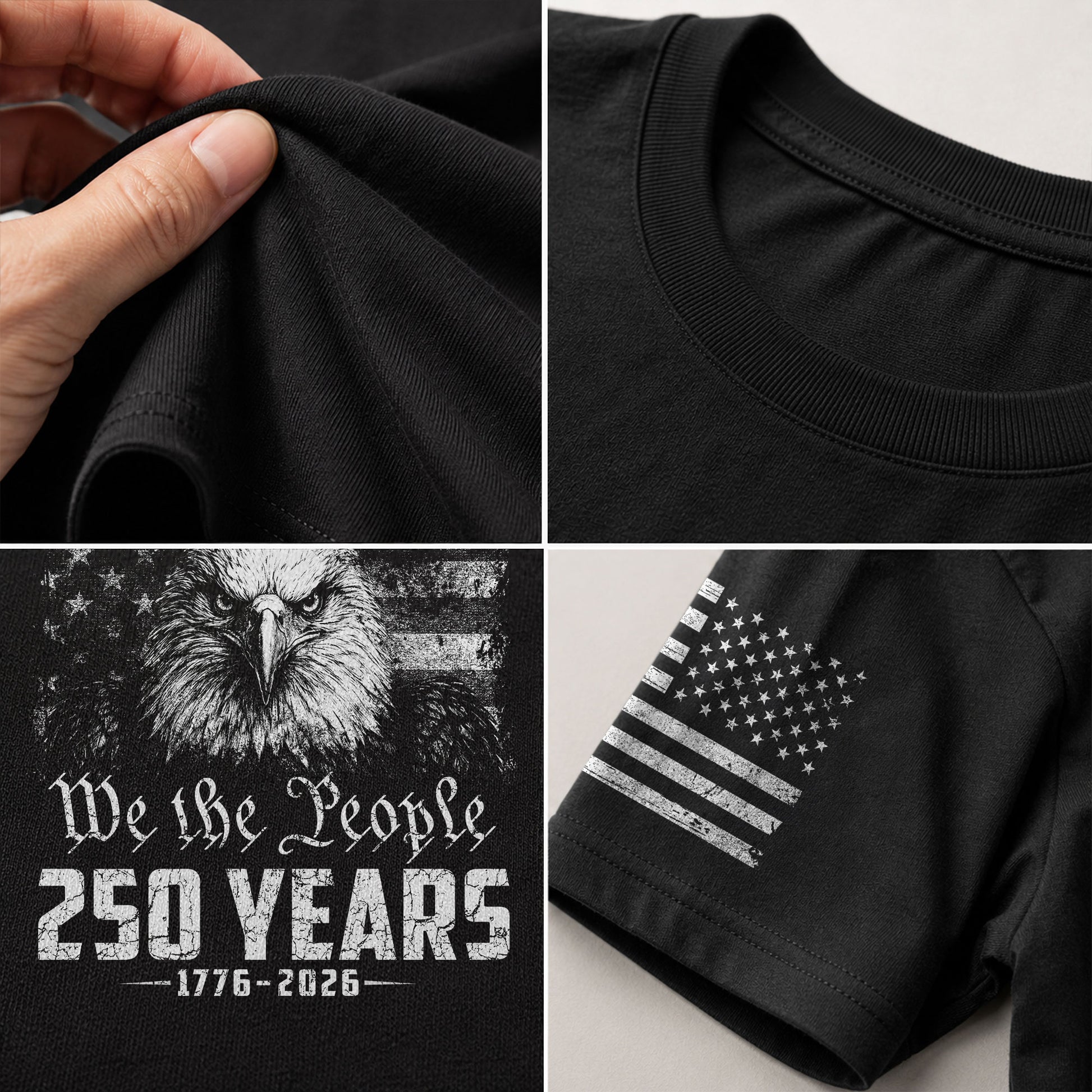 United States 250th Anniversary 250 Years Shirt 1776-2026 We The People American Patriotic - Rust Field Wear