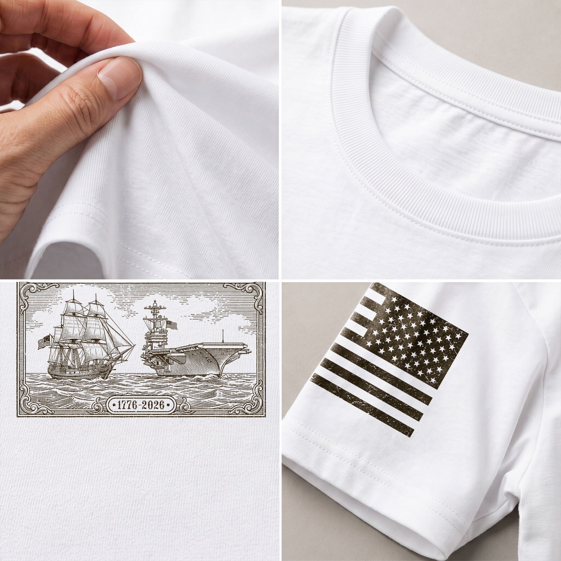 USA 250 Years Independence Shirt 1776–2026 Patriotic Freedom Celebration Shirt - Rust Field Wear