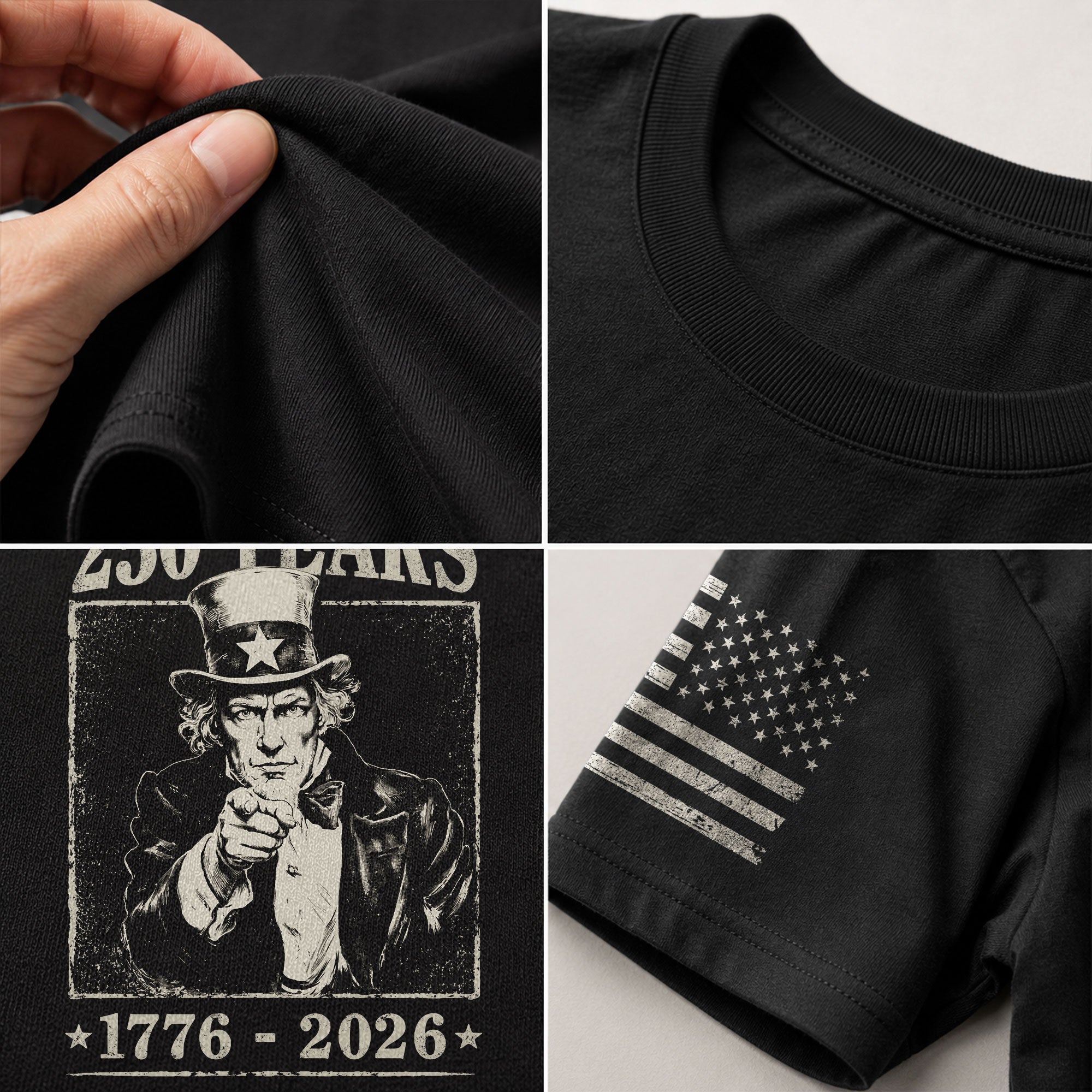 250 Years America of Freedom Shirt 1776–2026 Heritage Edition - Rust Field Wear