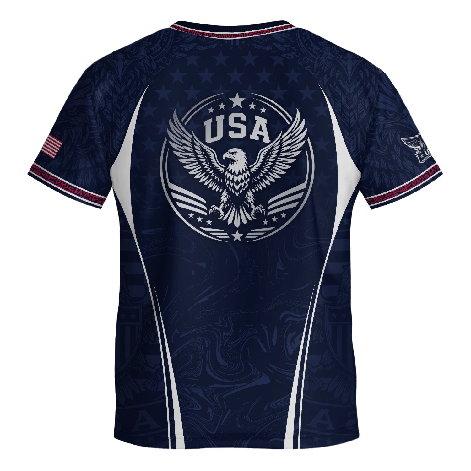 United States Kids Soccer Jersey Set Navy USA Soccer Ball Youth Football Kit