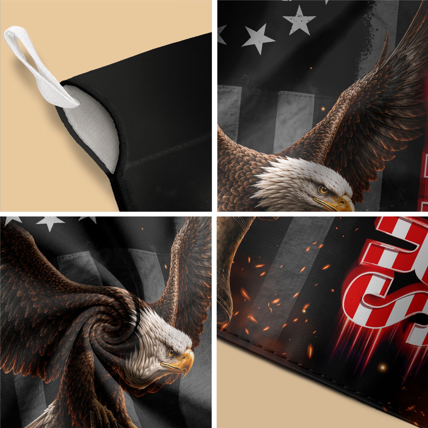 250 Years of Freedom Garden Flag Eagle Liberty Patriotic Yard Decor