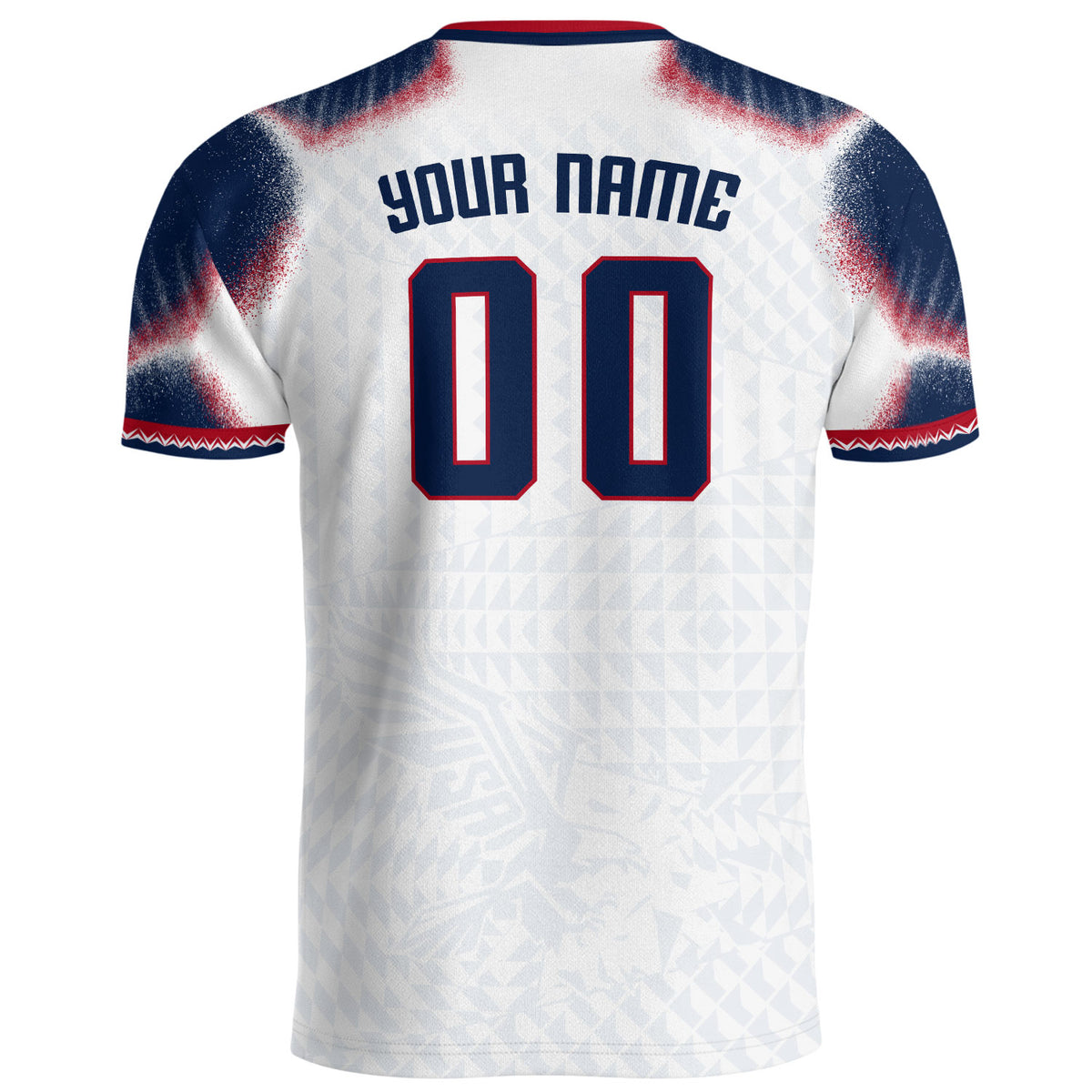 Custom USA Adult Soccer Jersey Personalized Football Shirt with Name and Number - Rust Field Wear