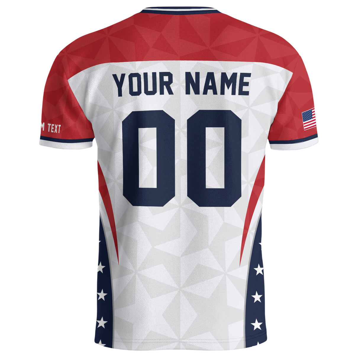 USA Soccer Jersey White Personalized American Football Shirt Eagle Pattern Team Men - Rust Field Wear