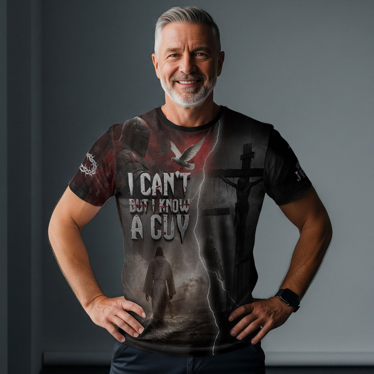 Freedom Shirts - Knight of Faith, Christian Tee Shirts for Men, RustField Co - Rust Field Wear