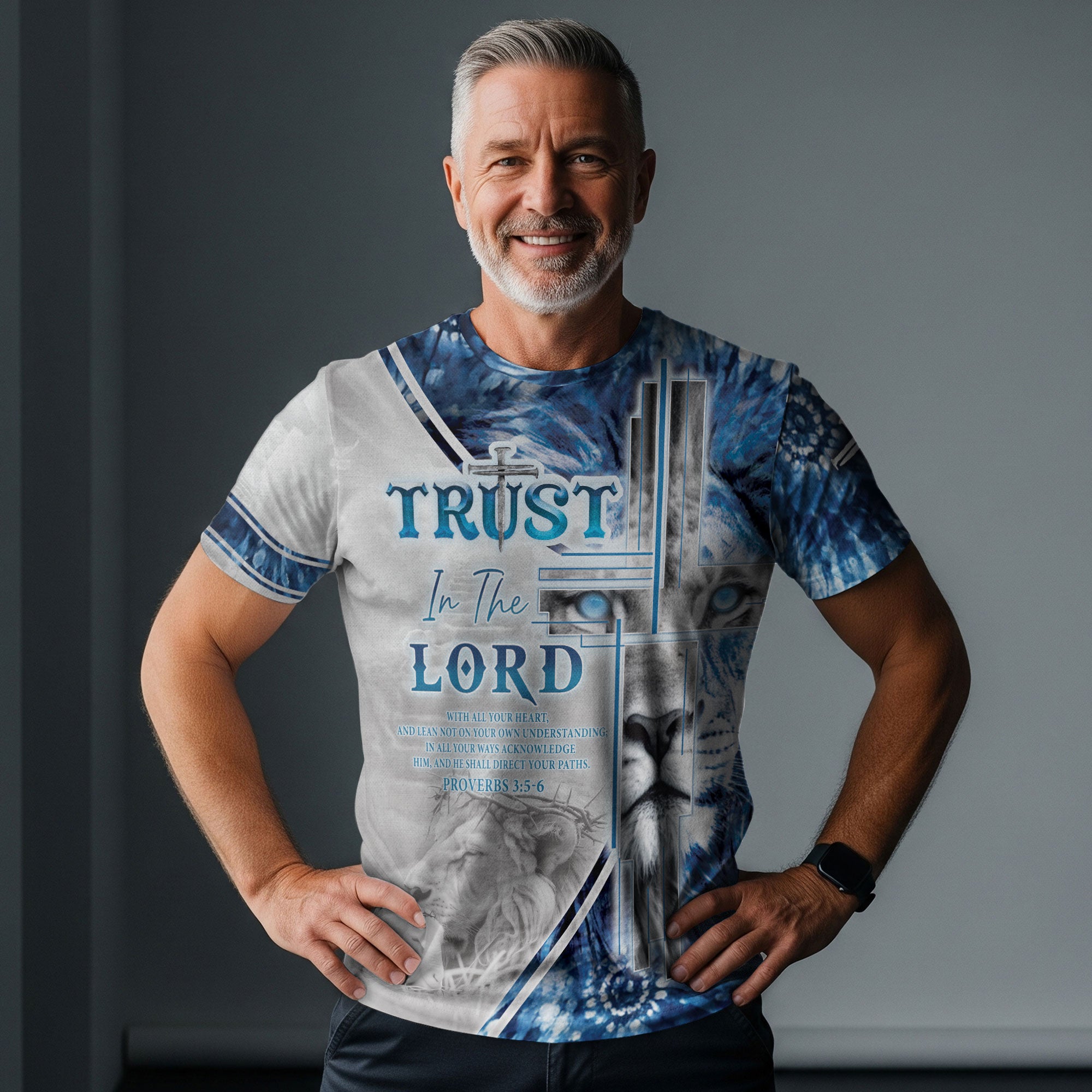 He Shall Direct Your Paths Proverbs 3 5 6, Freedom Shirts - Christian Tee Shirts for Men, RustField Co - Rust Field Wear