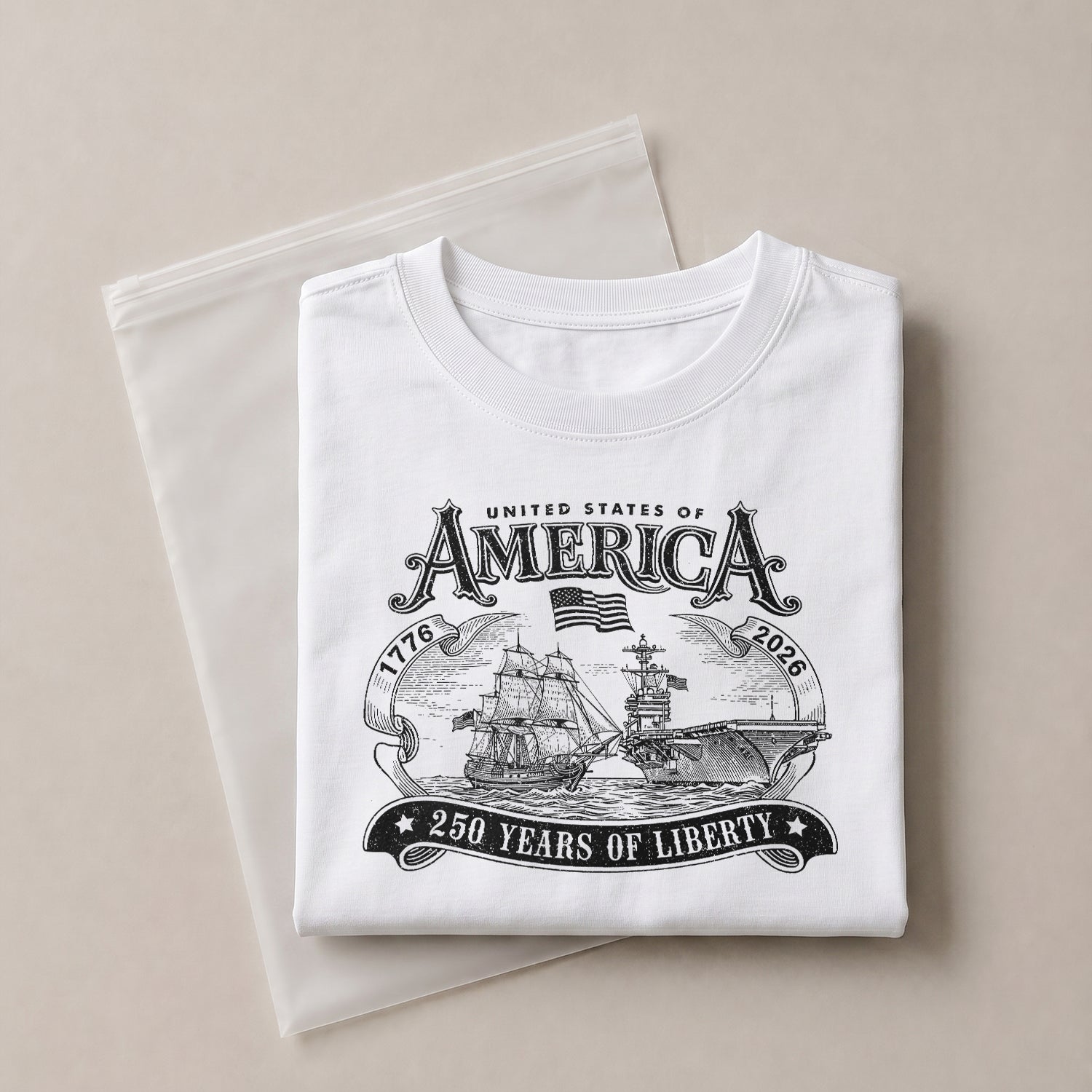 1776–2026 USA Freedom Heritage Patriotic Shirt - Rust Field Wear