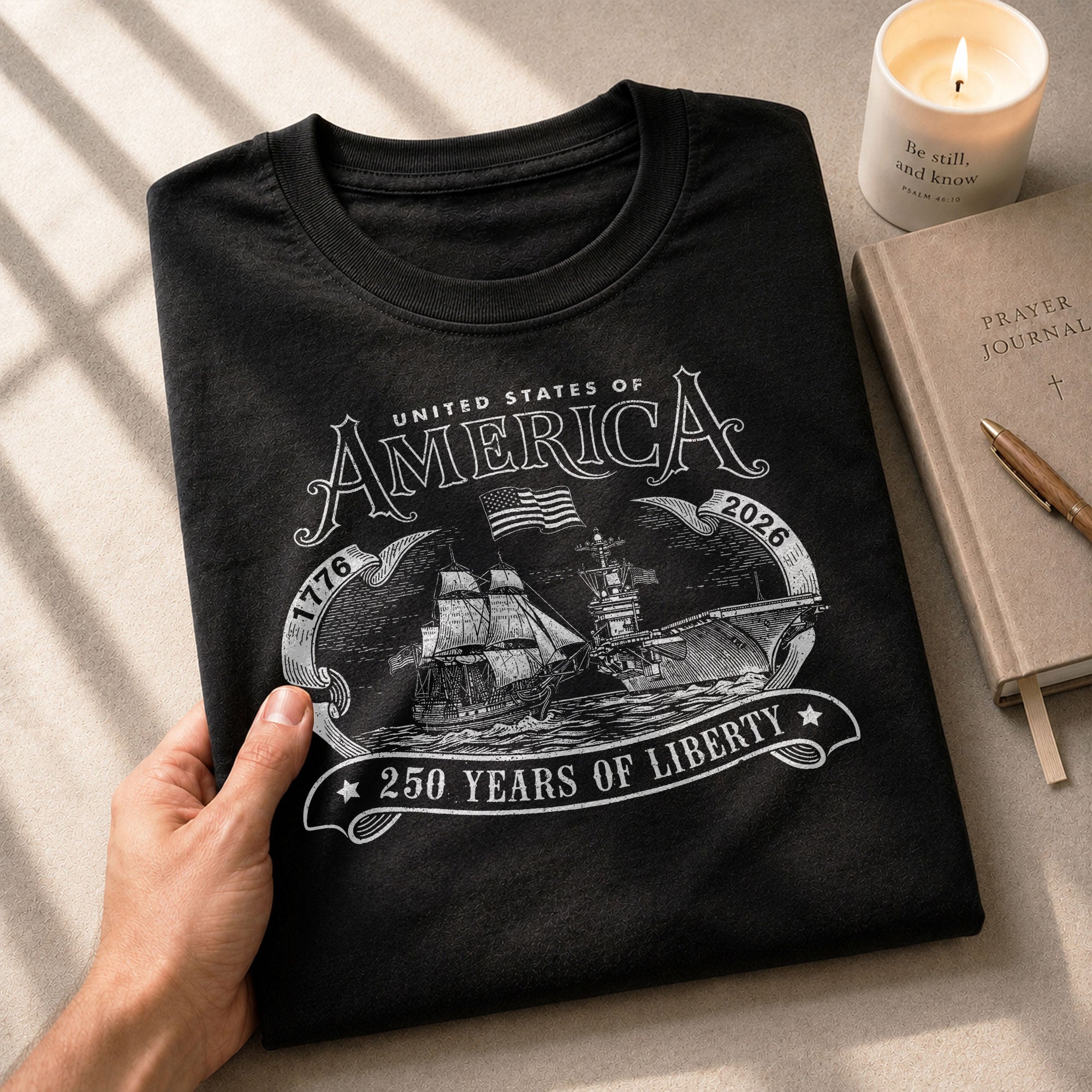 United States 250th Anniversary Patriotic Independence Shirt 1776–2026 - Rust Field Wear