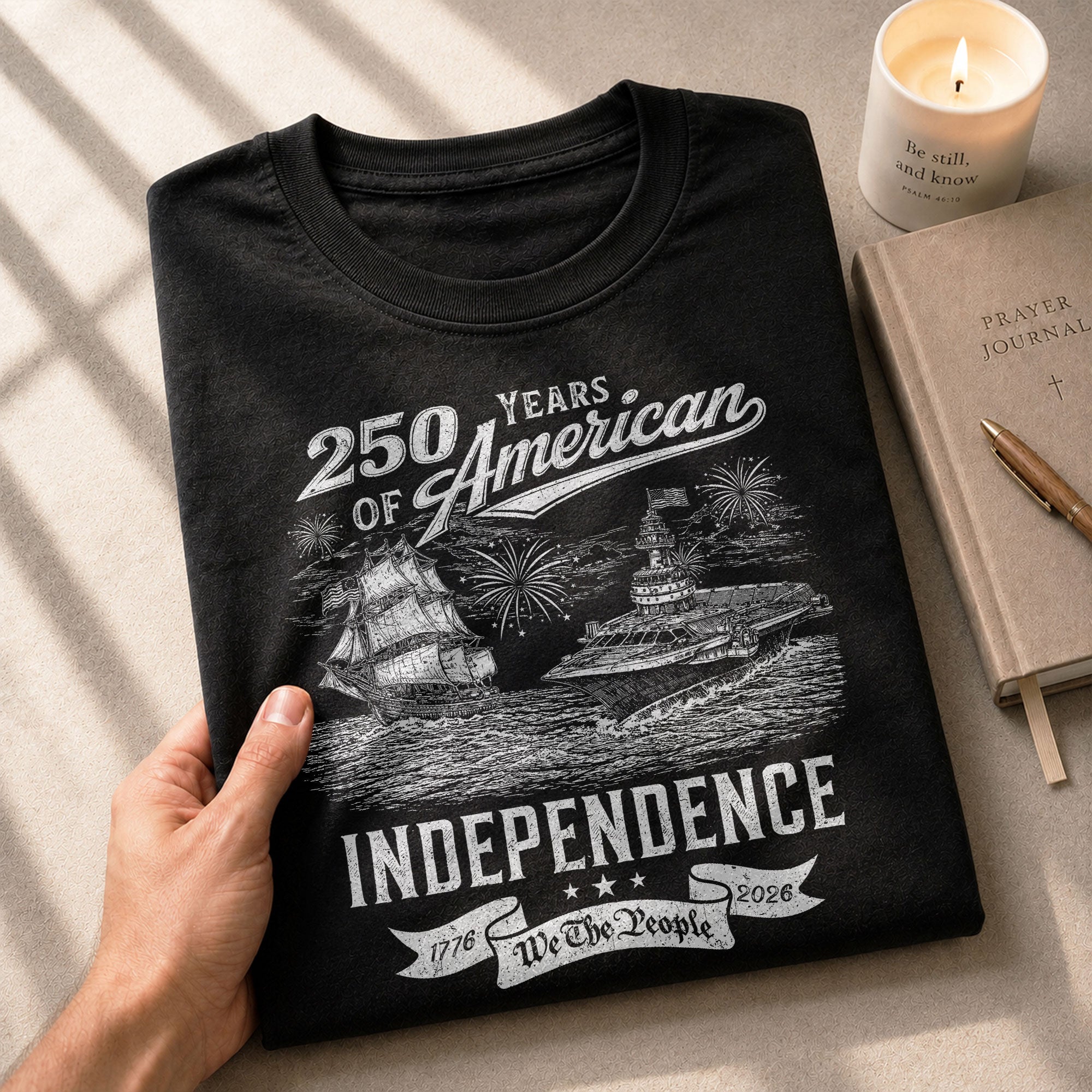 USA Independence 250th Anniversary Freedom Pride Shirt 1776–2026 - Rust Field Wear