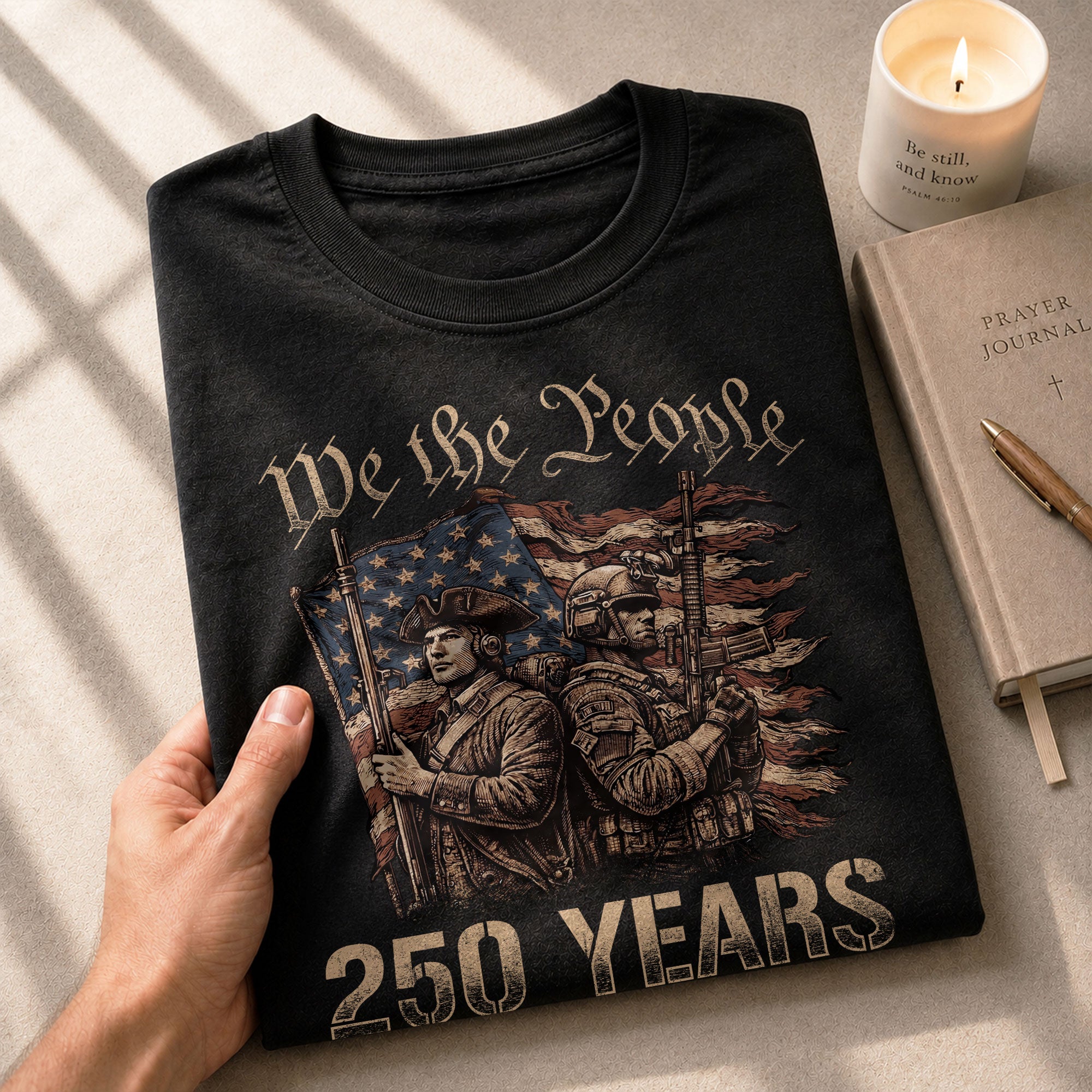 USA 250th Anniversary Shirt 1776–2026, Timeless Freedom Tribute - Rust Field Wear