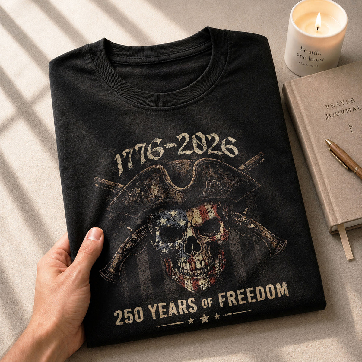 USA 250 Years Anniversary Shirt 1776–2026 Historic Legacy - Rust Field Wear