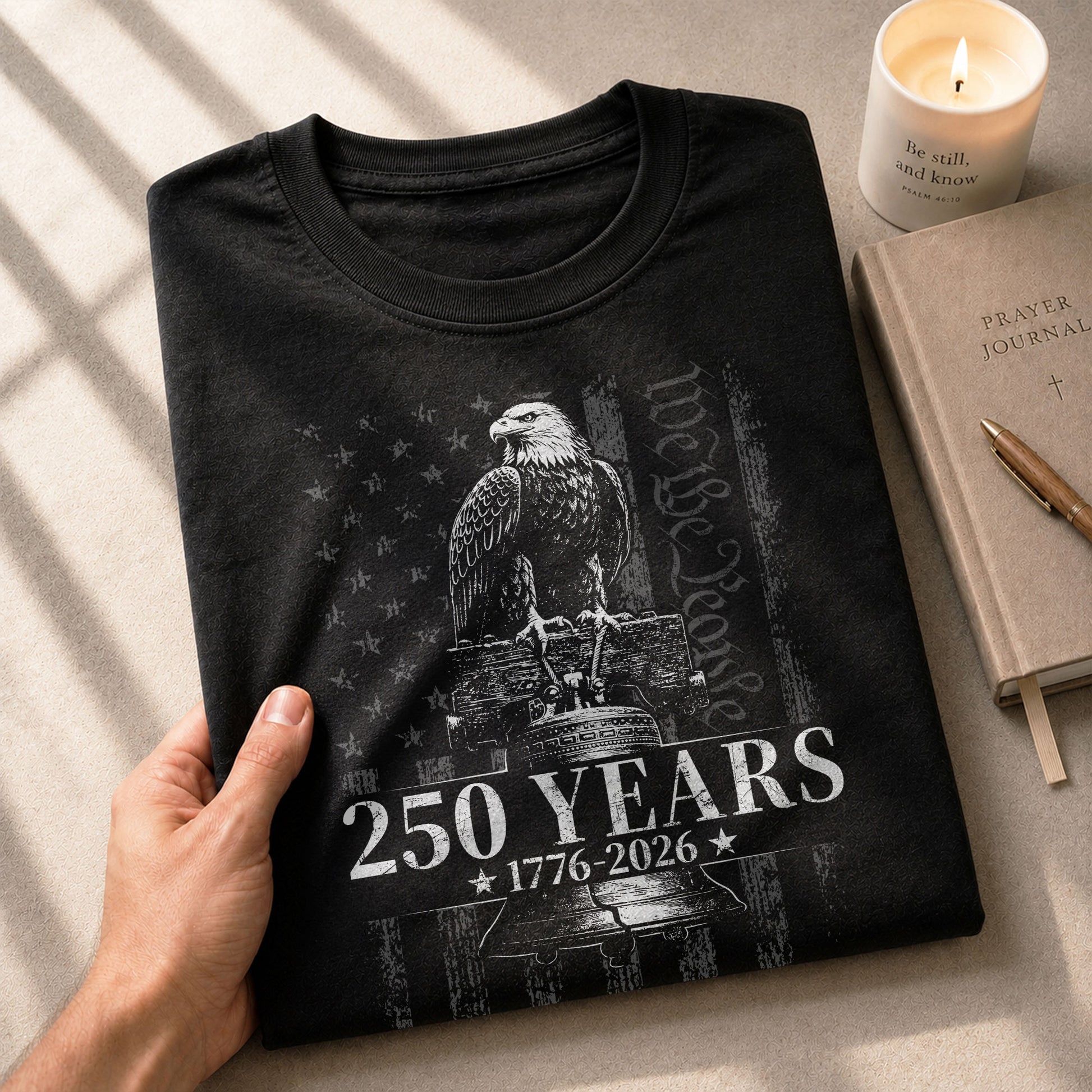 USA Freedom Shirt 1776–2026 American Pride Edition - Rust Field Wear