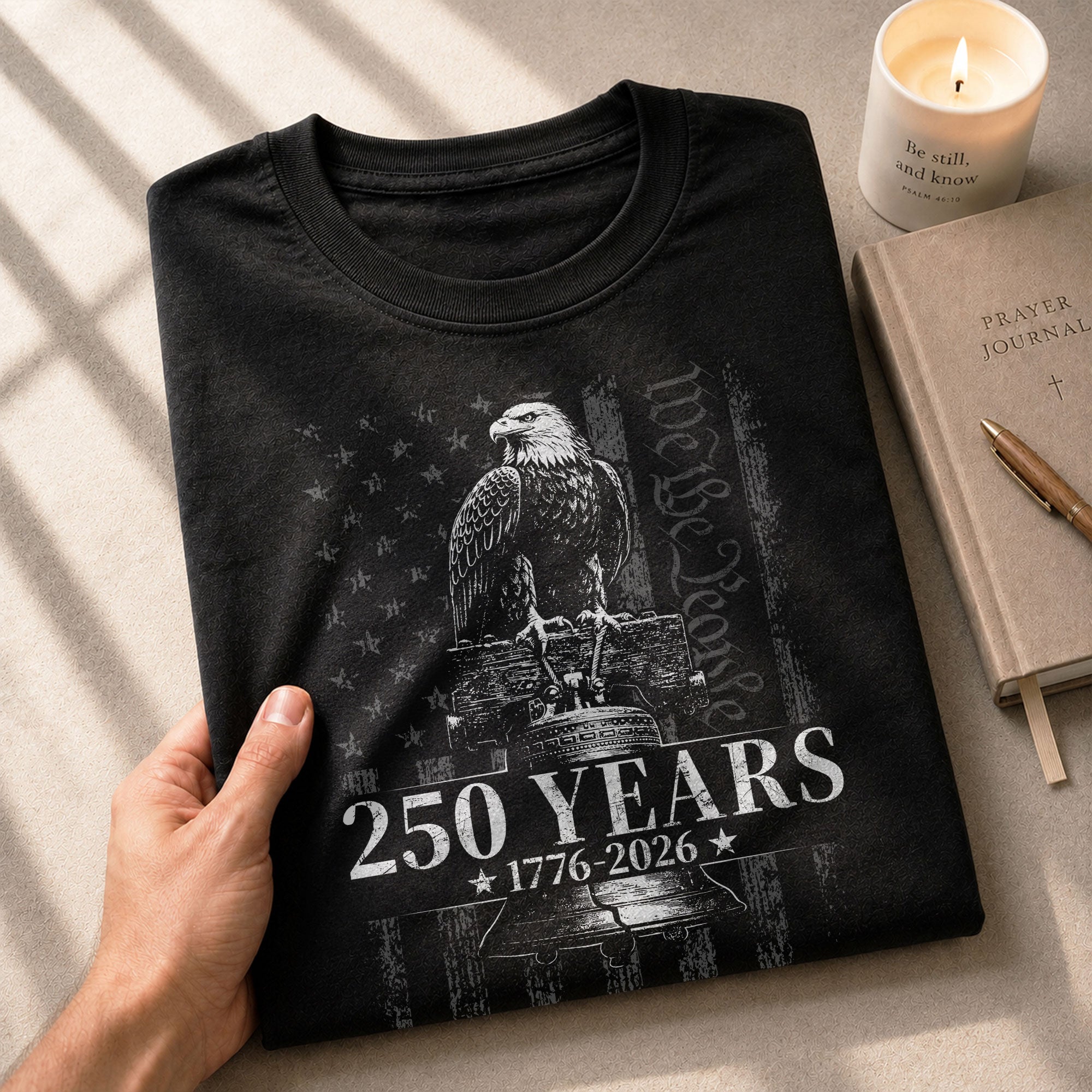 USA Freedom Shirt 1776–2026 American Pride Edition - Rust Field Wear