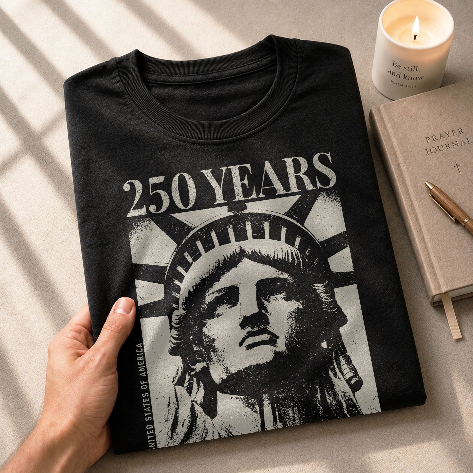 250 Years America Anniversary Heritage Shirt 1776–2026 Patriotic Spirit - Rust Field Wear