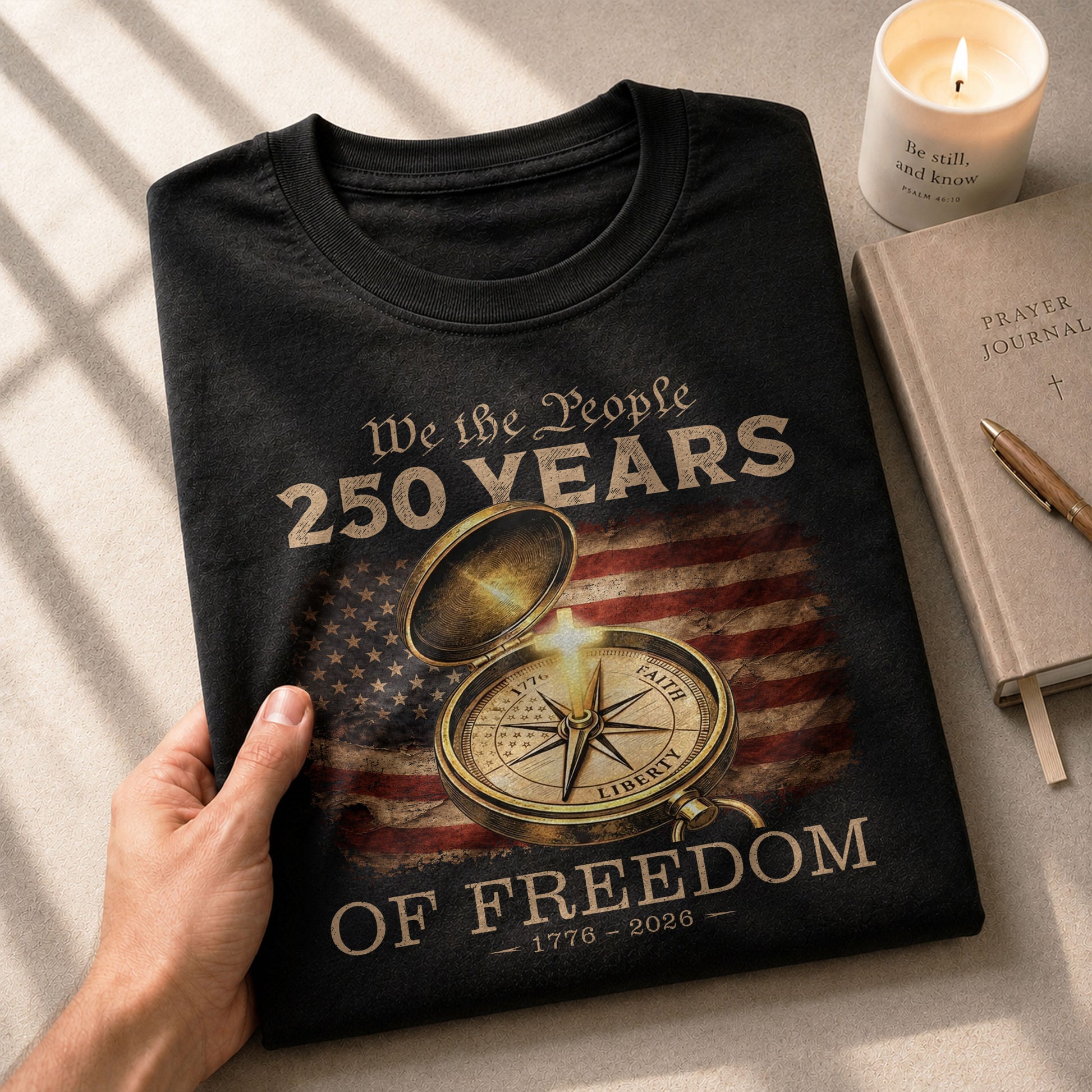 We The People USA 250 Years Independence Shirt 1776–2026 Patriotic Shirt - Rust Field Wear