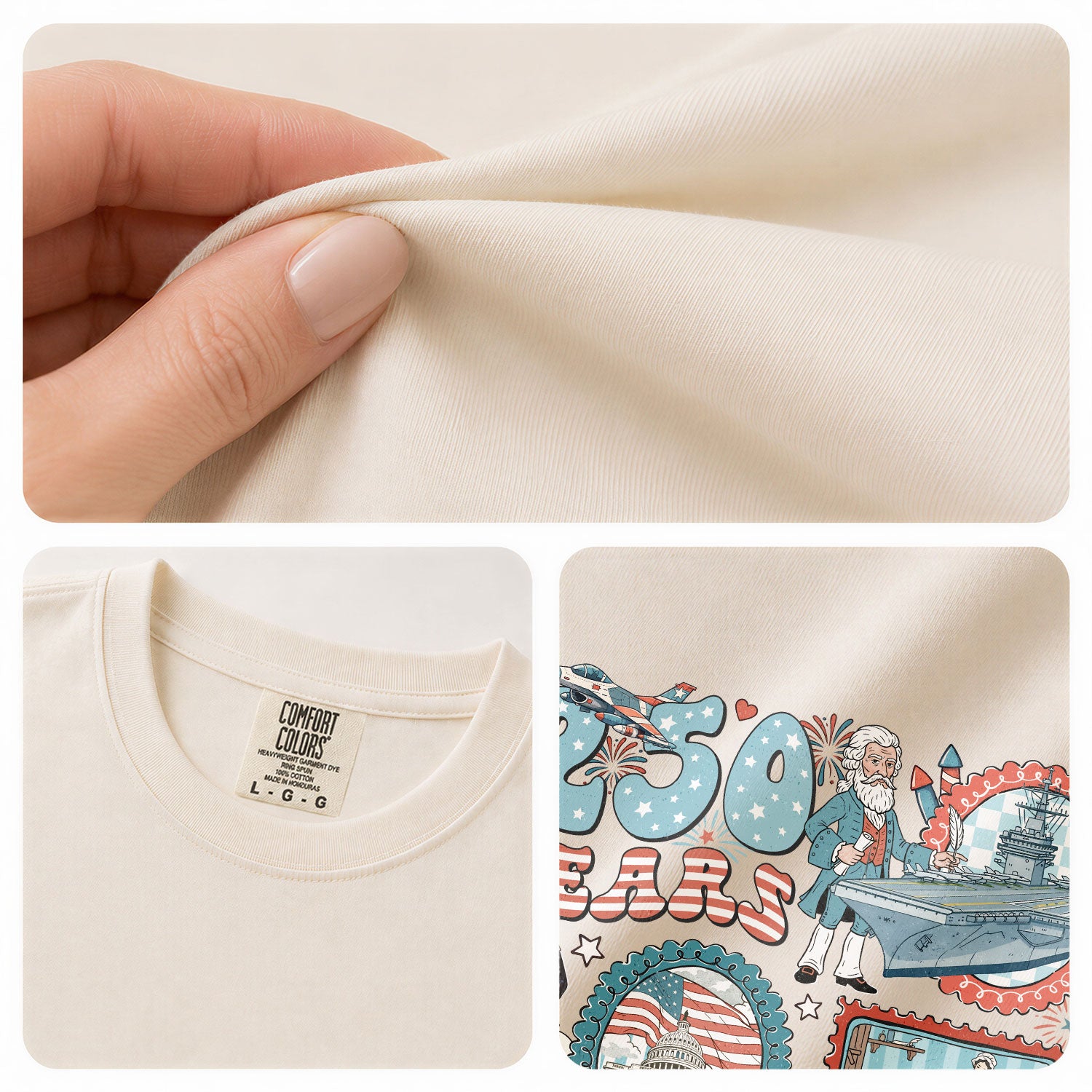 250 Years of Freedom 1776-2026 T-Shirt - Retro Vintage USA 250th Celebration Shirt - Rust Field Wear