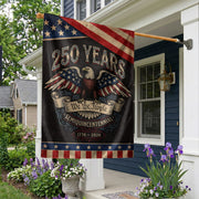 America 250th Anniversary 1776–2026 House Flag – We The People Bald Eagle Vintage Double Sided Printing USA Flag