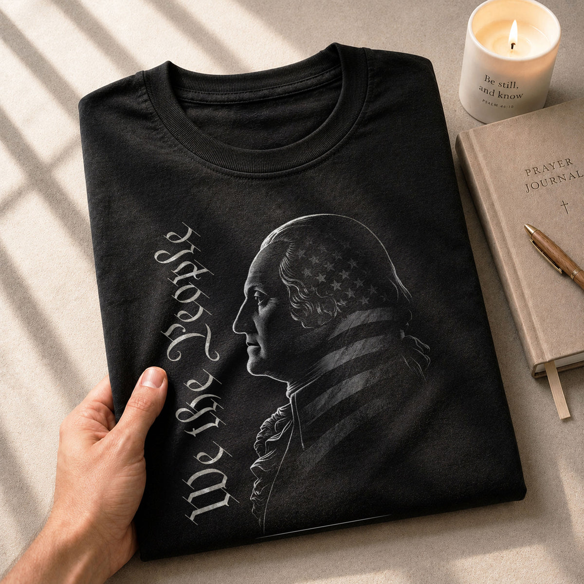 America 250th Anniversary T-Shirt 1776-2026 – George Washington We The People Retro Tee - Rust Field Wear