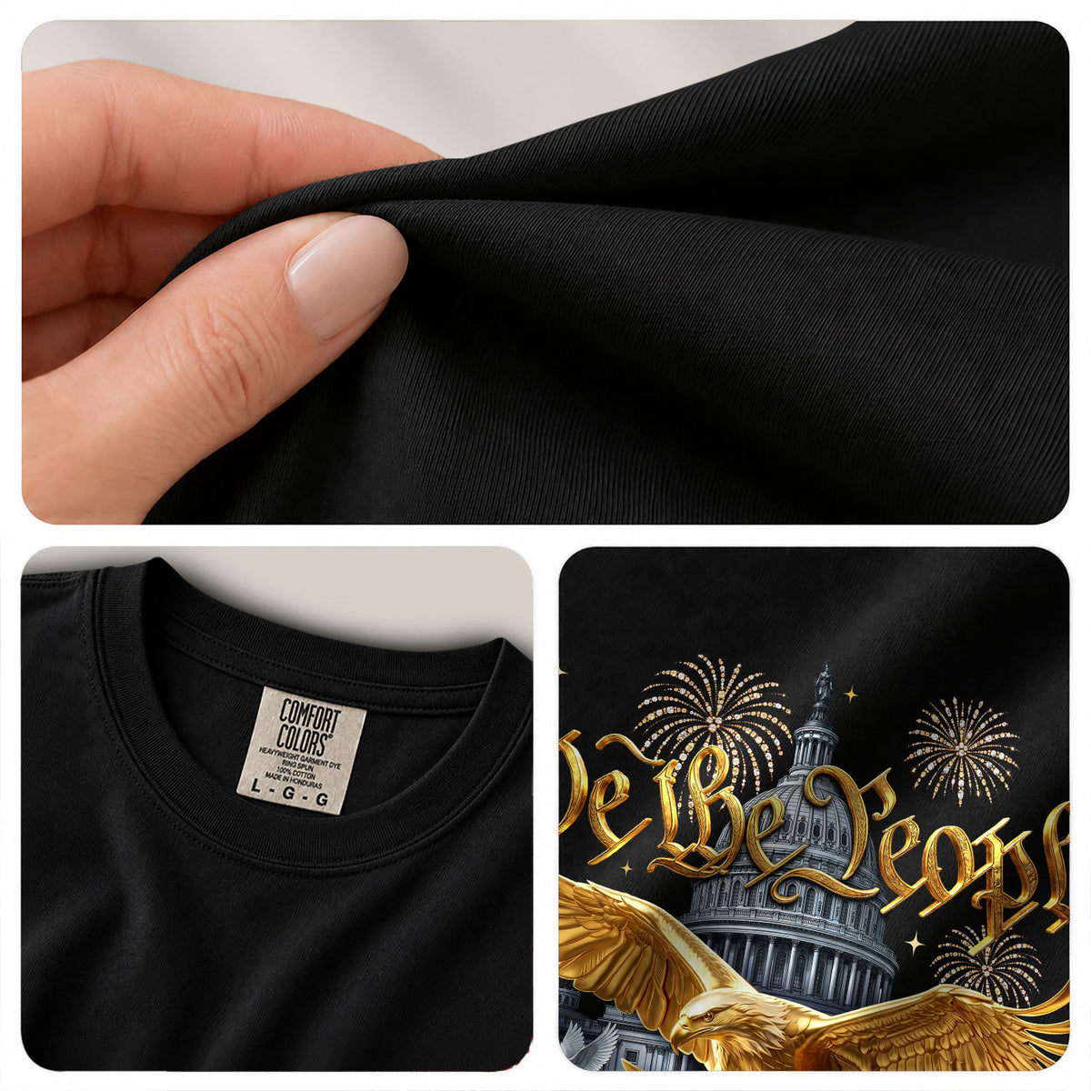 We The People Heritage Apparel Customized Custom Family Name United States Shirts - Rust Field Wear