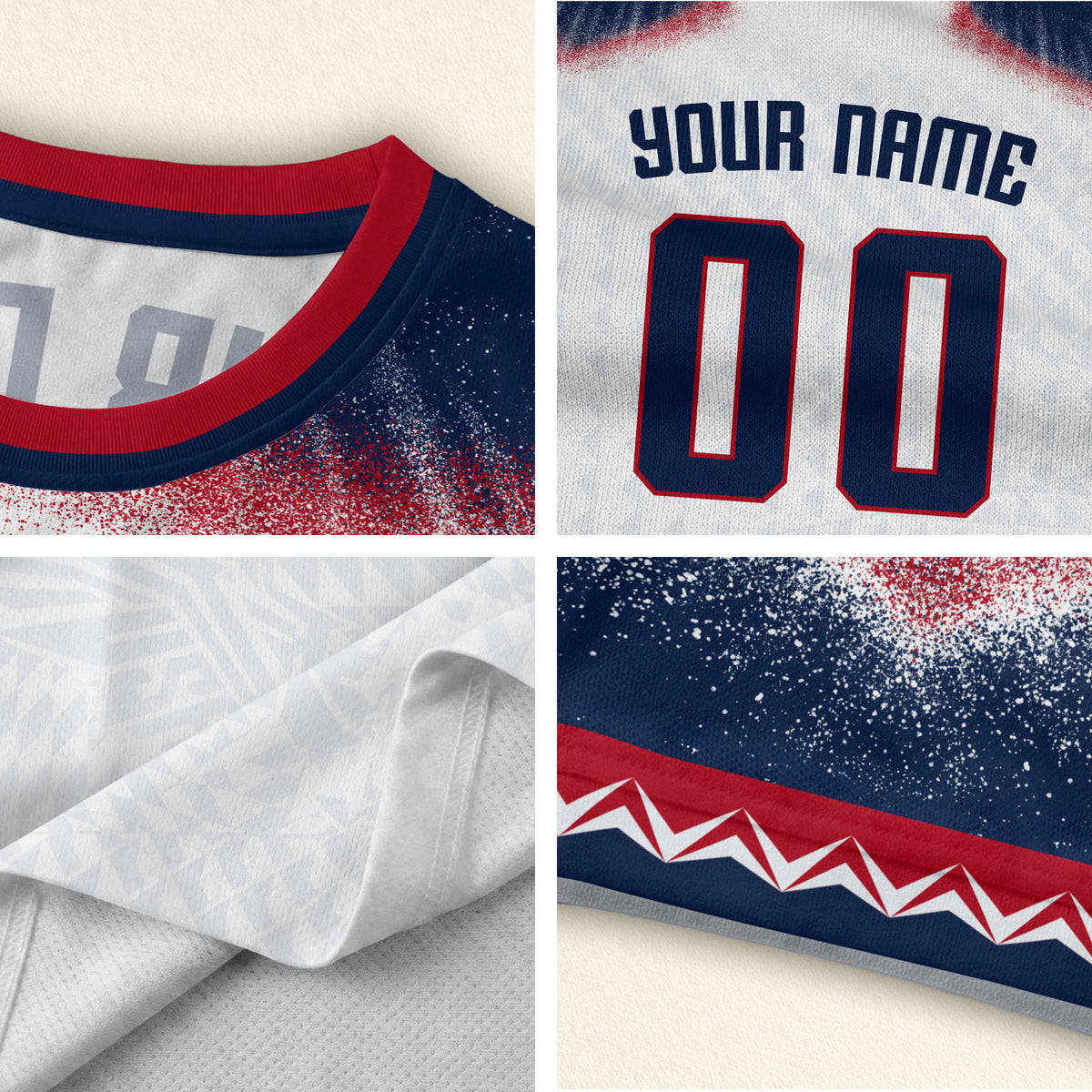 Custom USA Adult Soccer Jersey Personalized Football Shirt with Name and Number - Rust Field Wear