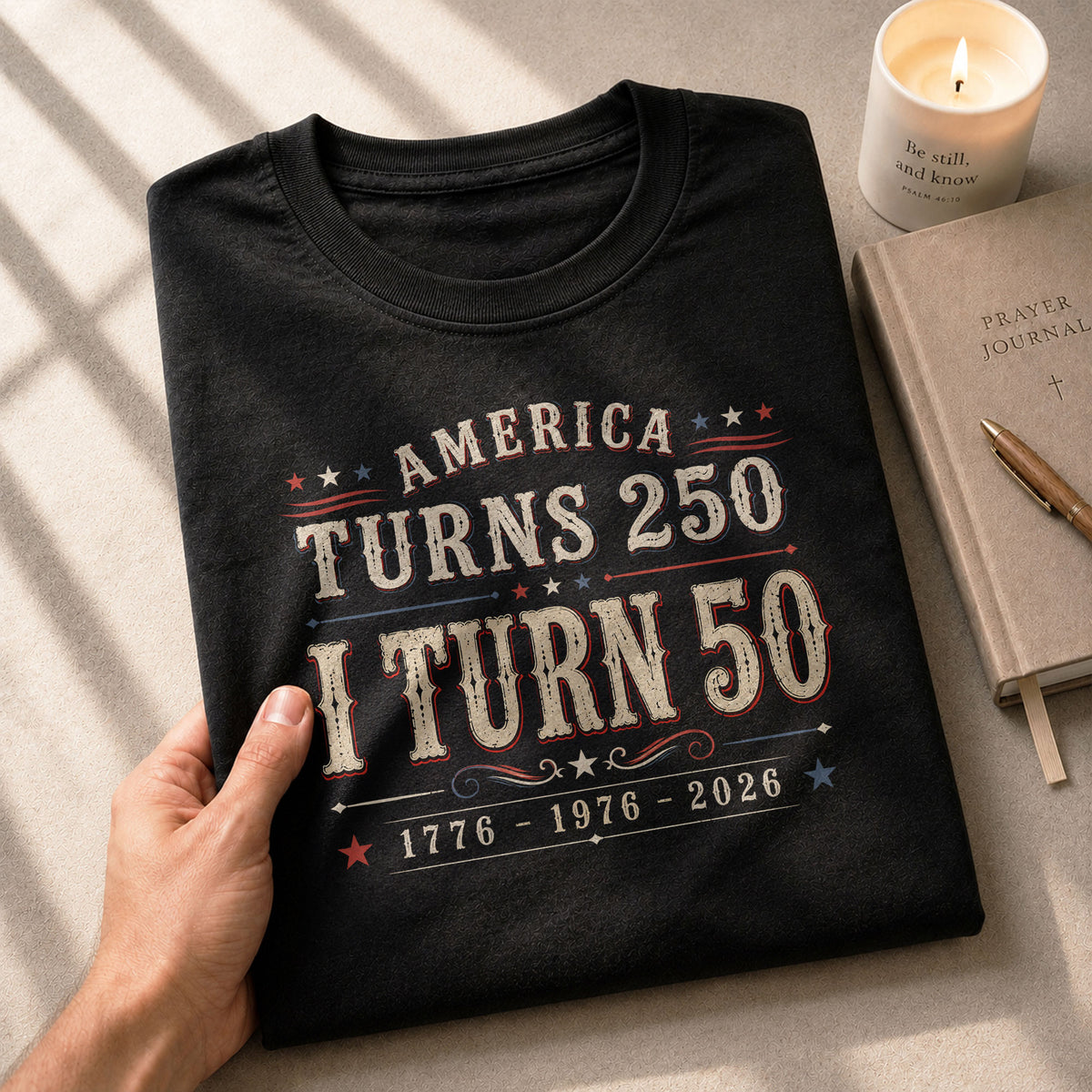 Classic 1976 Milestone Tee - Marking A Grand 250 Year National Legacy 1776-2026 Apparel - Rust Field Wear