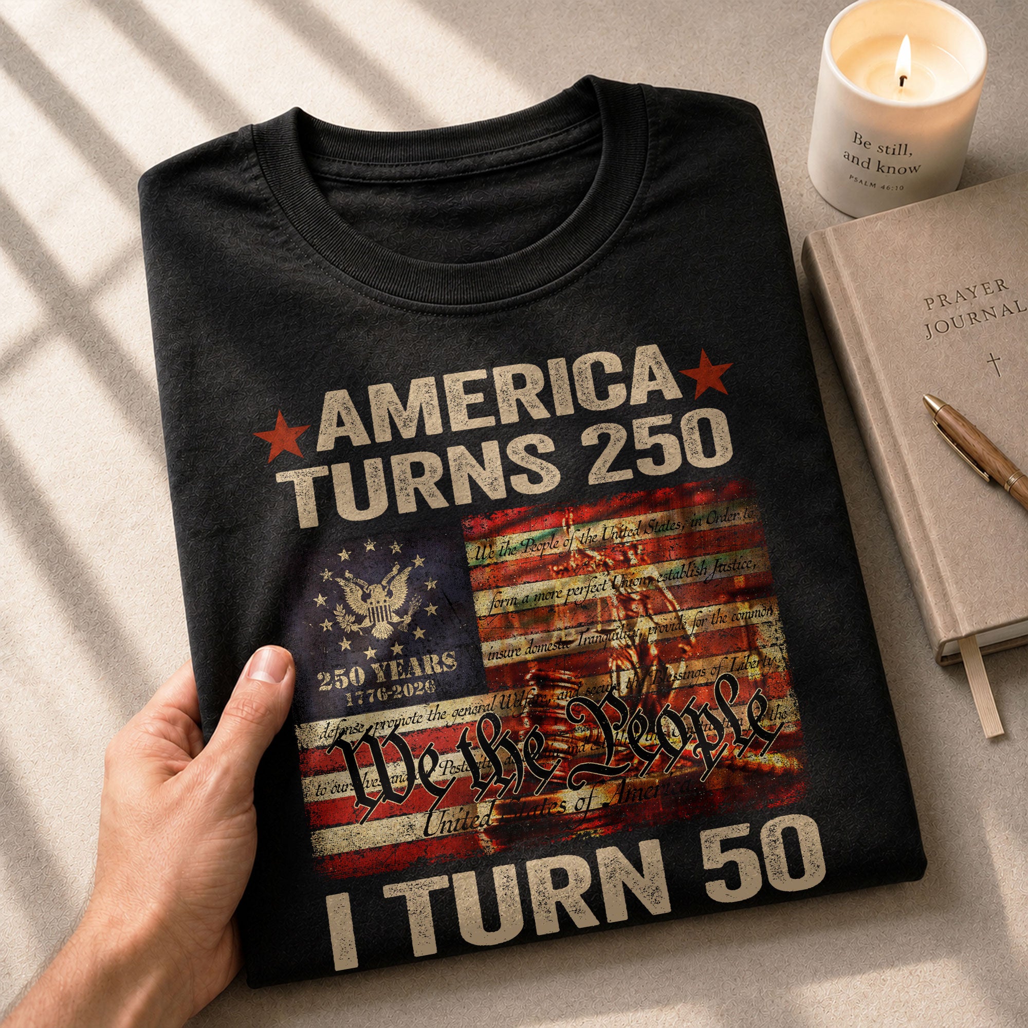 1976 Limited Edition 50th Birthday Shirt Patriotic We The People Graphic Tee 2026 - Rust Field Wear