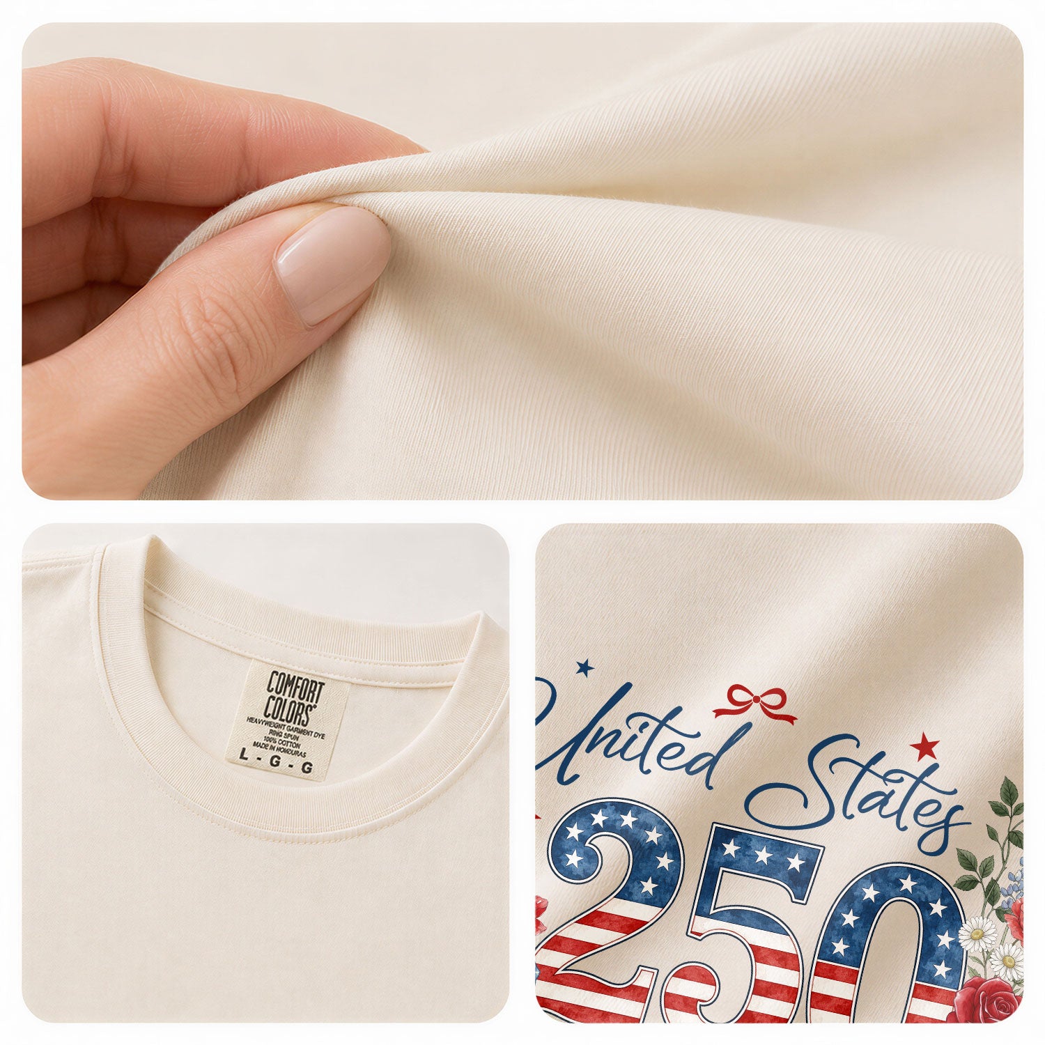 Custom Family Shirt 1776 2026 250 Years of Freedom Vintage Patriotic - Rust Field Wear